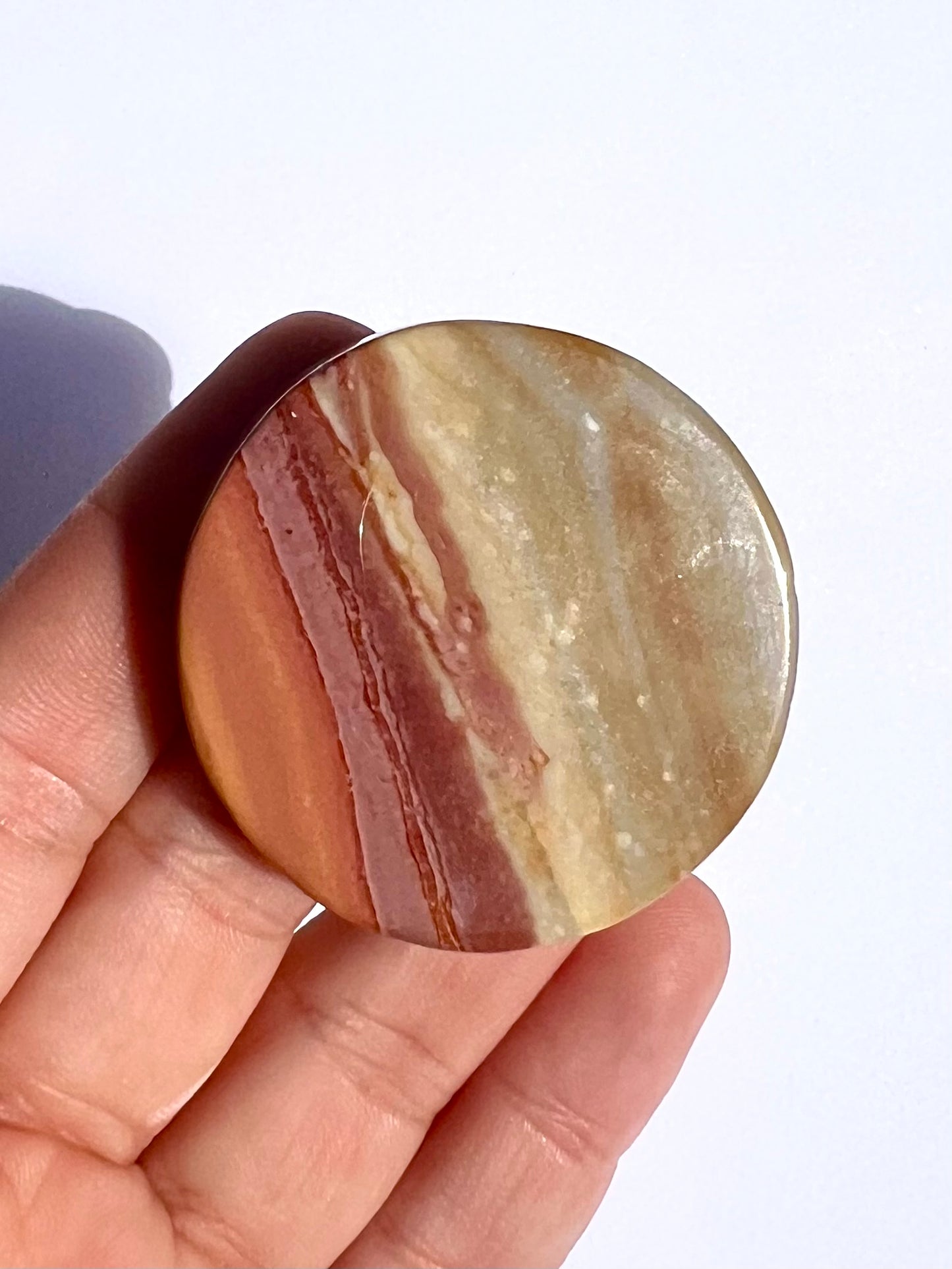 Sculpture Lune et Soleil en Agate Alashan 3