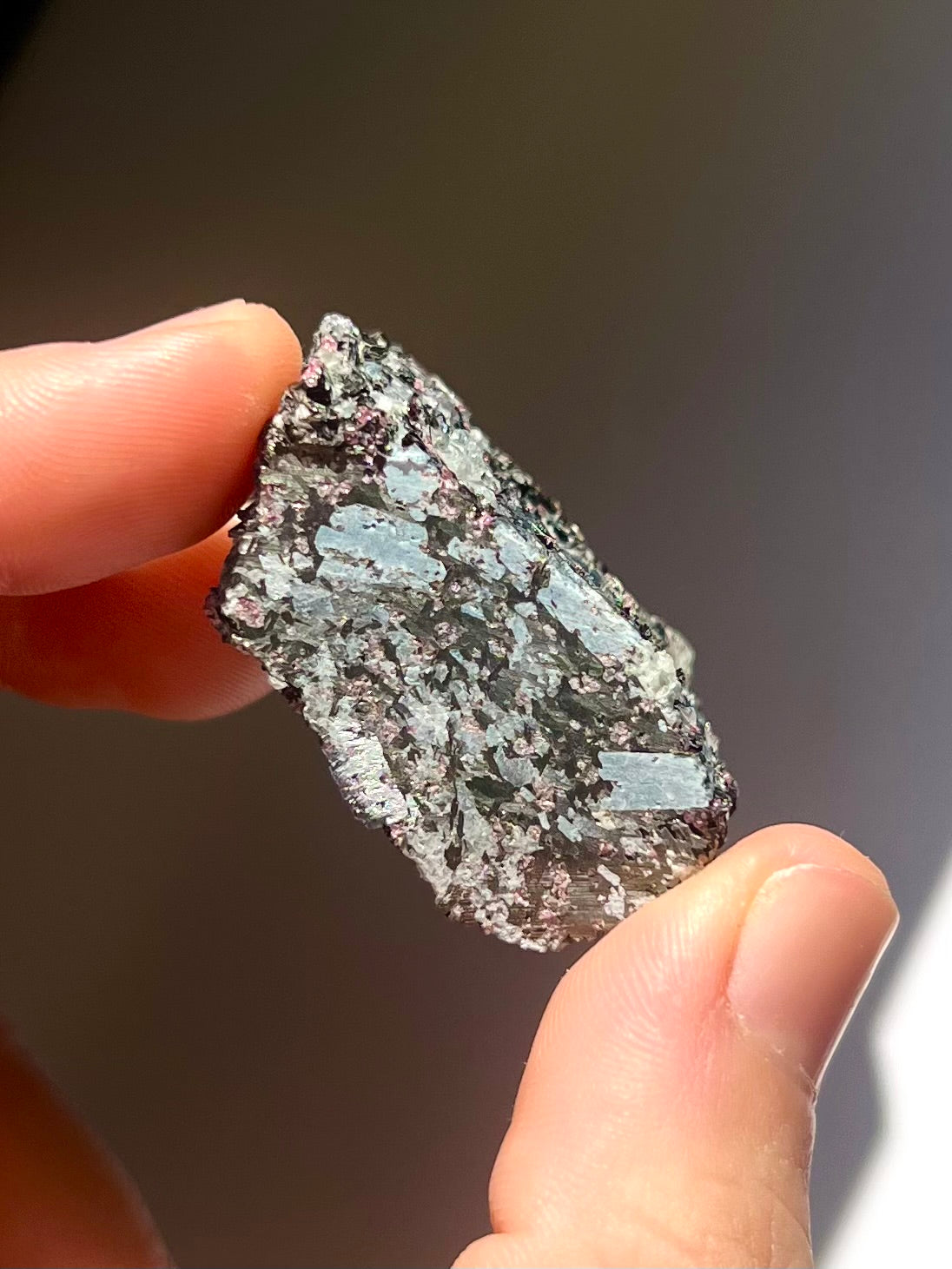 Spécimen Cyanite / Grenat / Biotite / Albite / Quartz 10