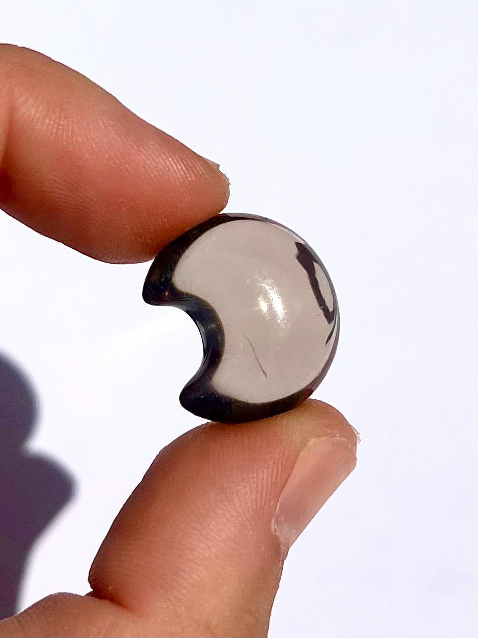 Lune en Quartz fumé 3
