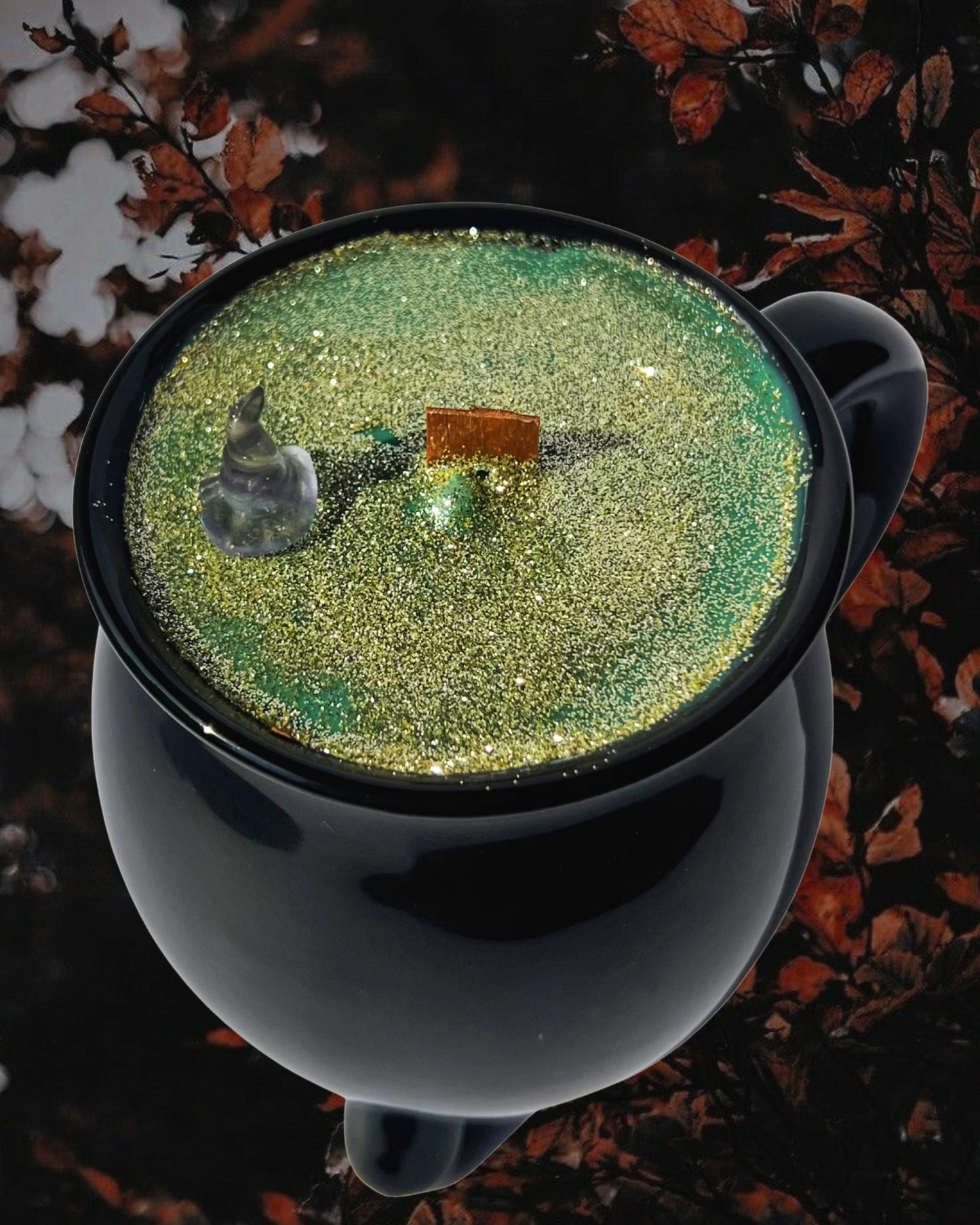 Bougie Chaudron | Madeleine gourmande | Collection Halloween