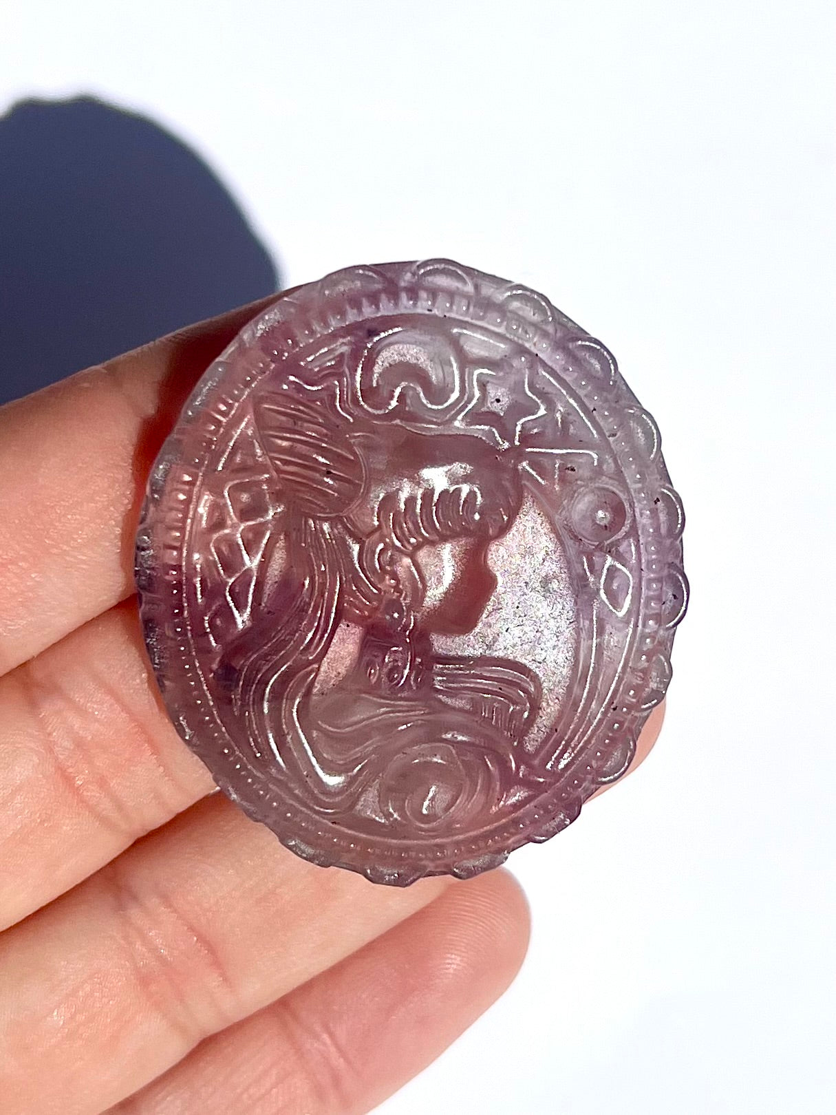 Sculpture Sailor Moon en Améthyste 3