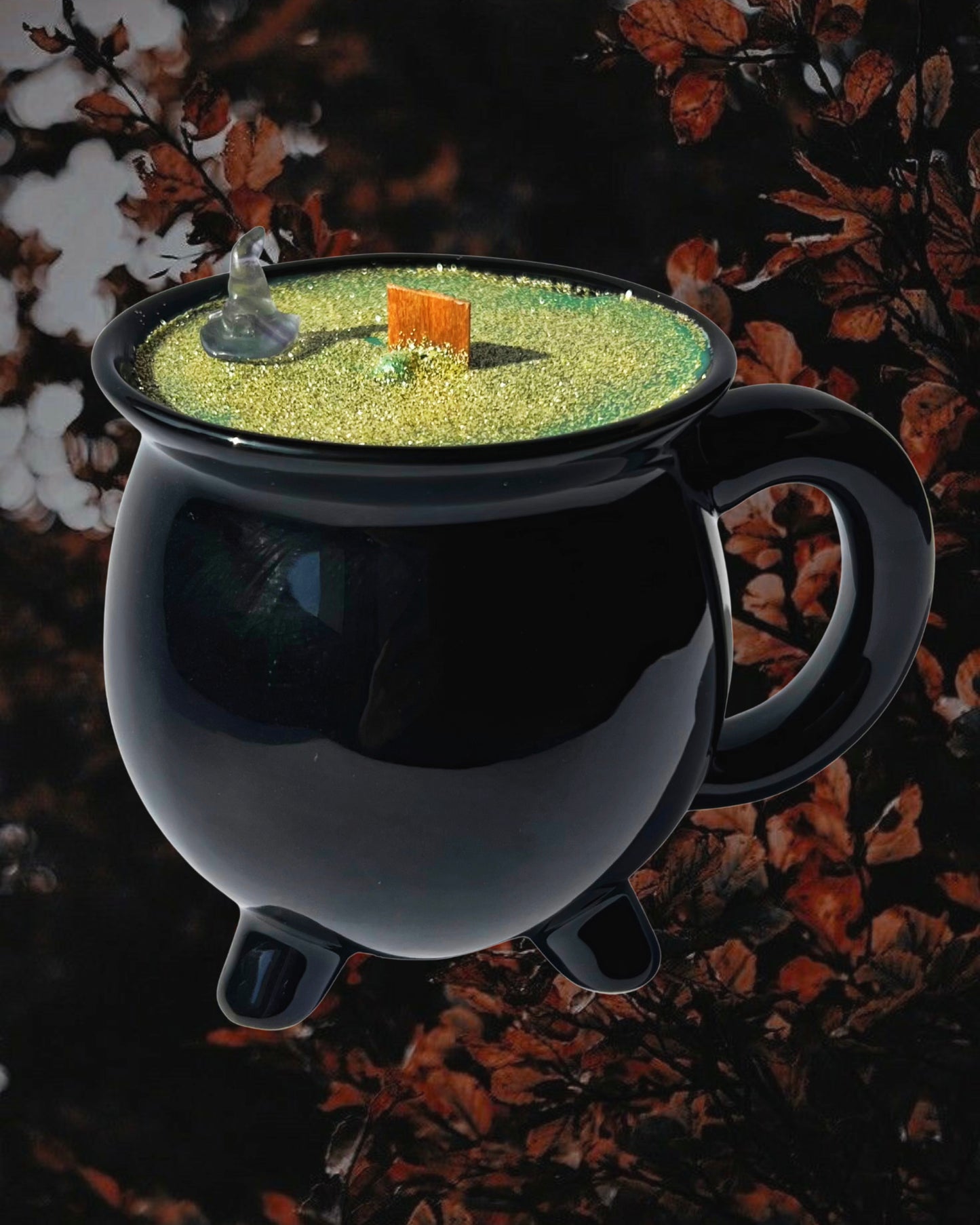 Bougie Chaudron | Madeleine gourmande | Collection Halloween