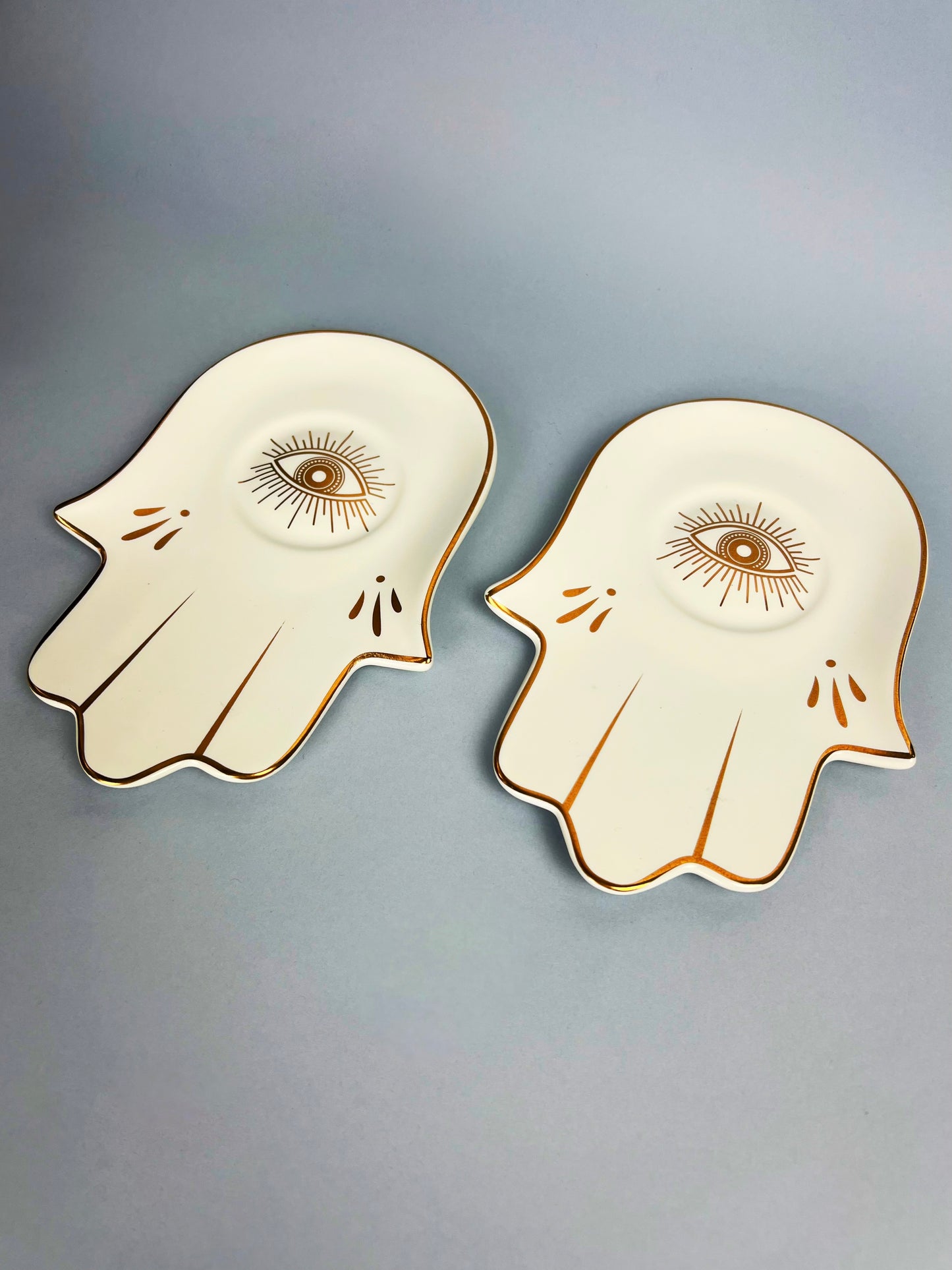 Coupelle Nazar et main de Fatma blanche | Collection Nazar