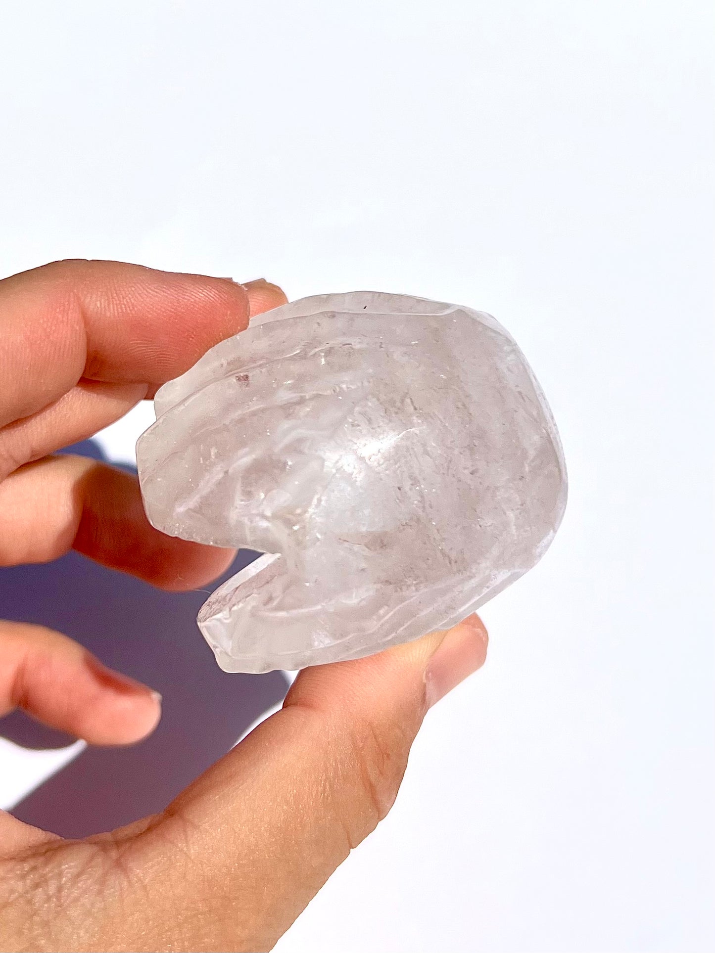Coquillage en Cristal de roche 1