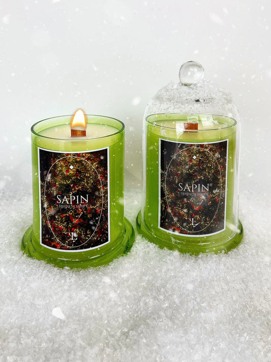 Bougie Sapin | Cristal surprise | Collection de Noël