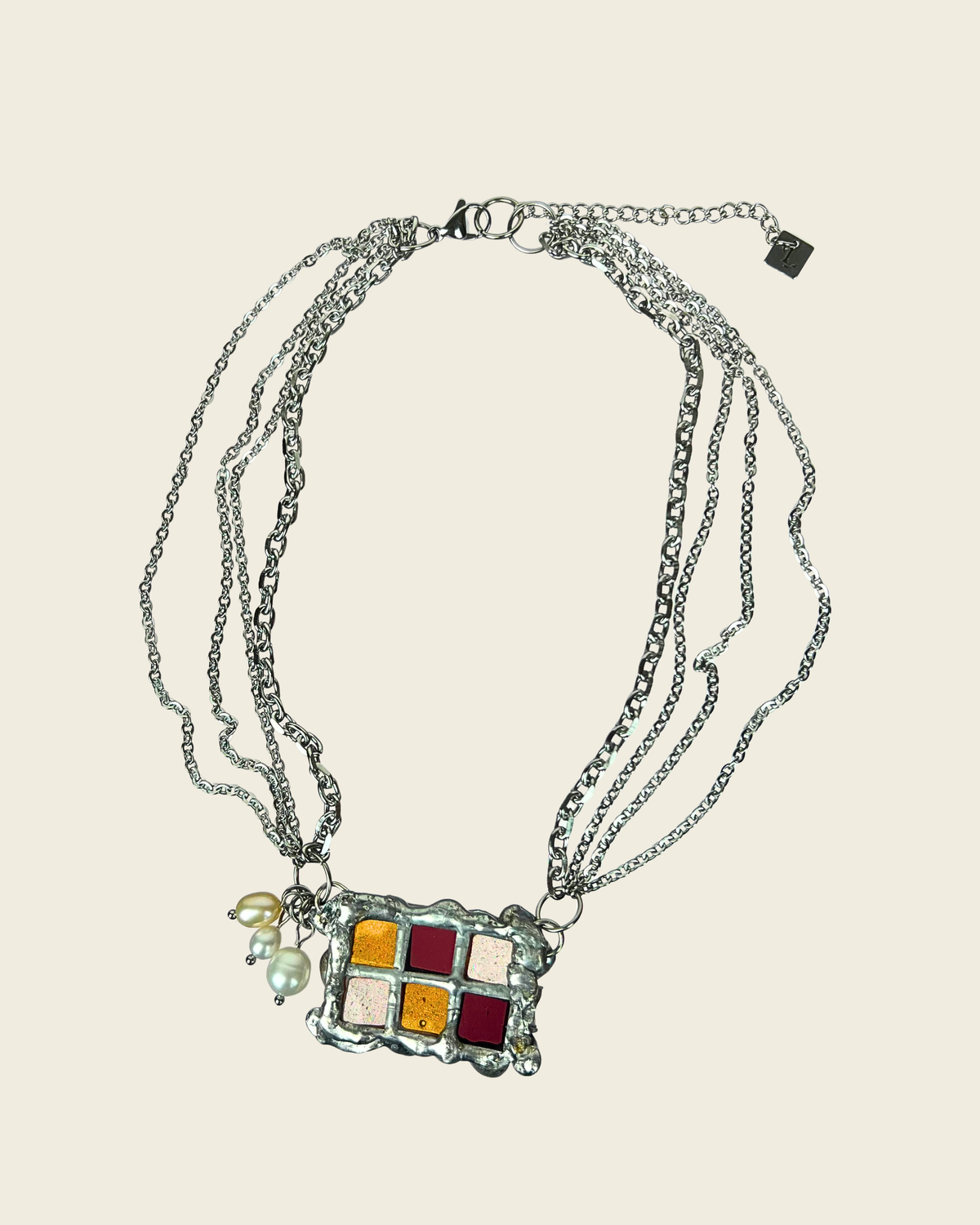 Collier Brune | Collection 2. Lunaris Bijoux x Lunaris Vitraux
