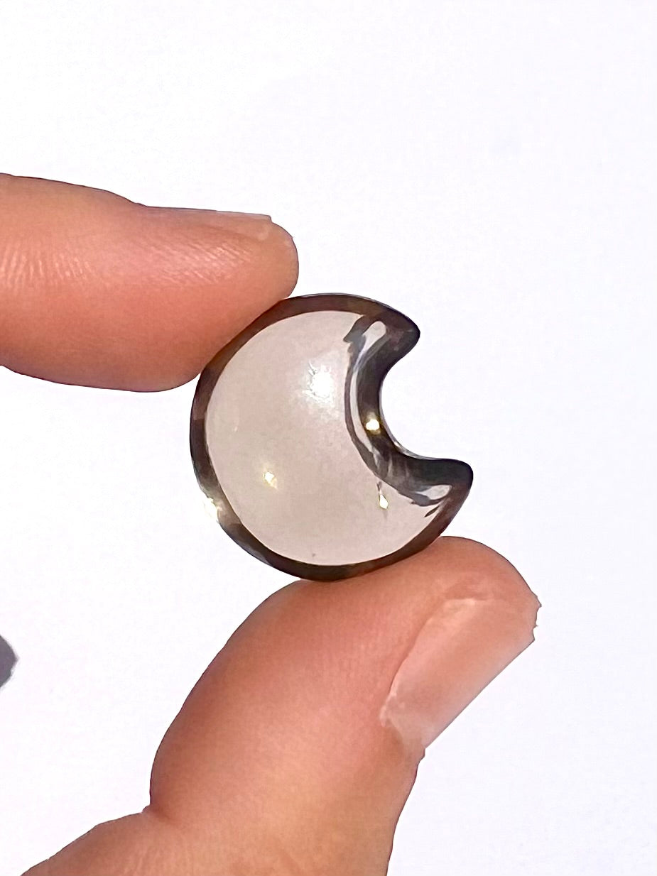 Lune en Quartz fumé 3