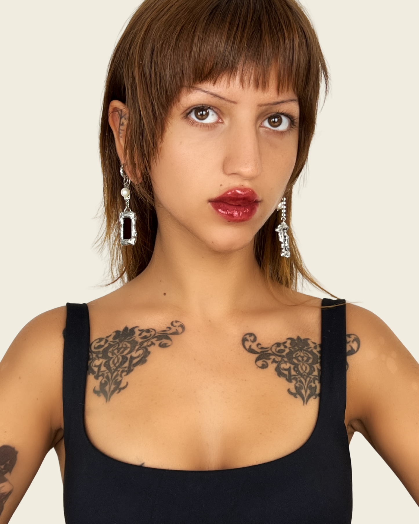 Boucles d'oreilles Loreleï | Collection  2. Lunaris Bijoux x Lunaris Vitraux
