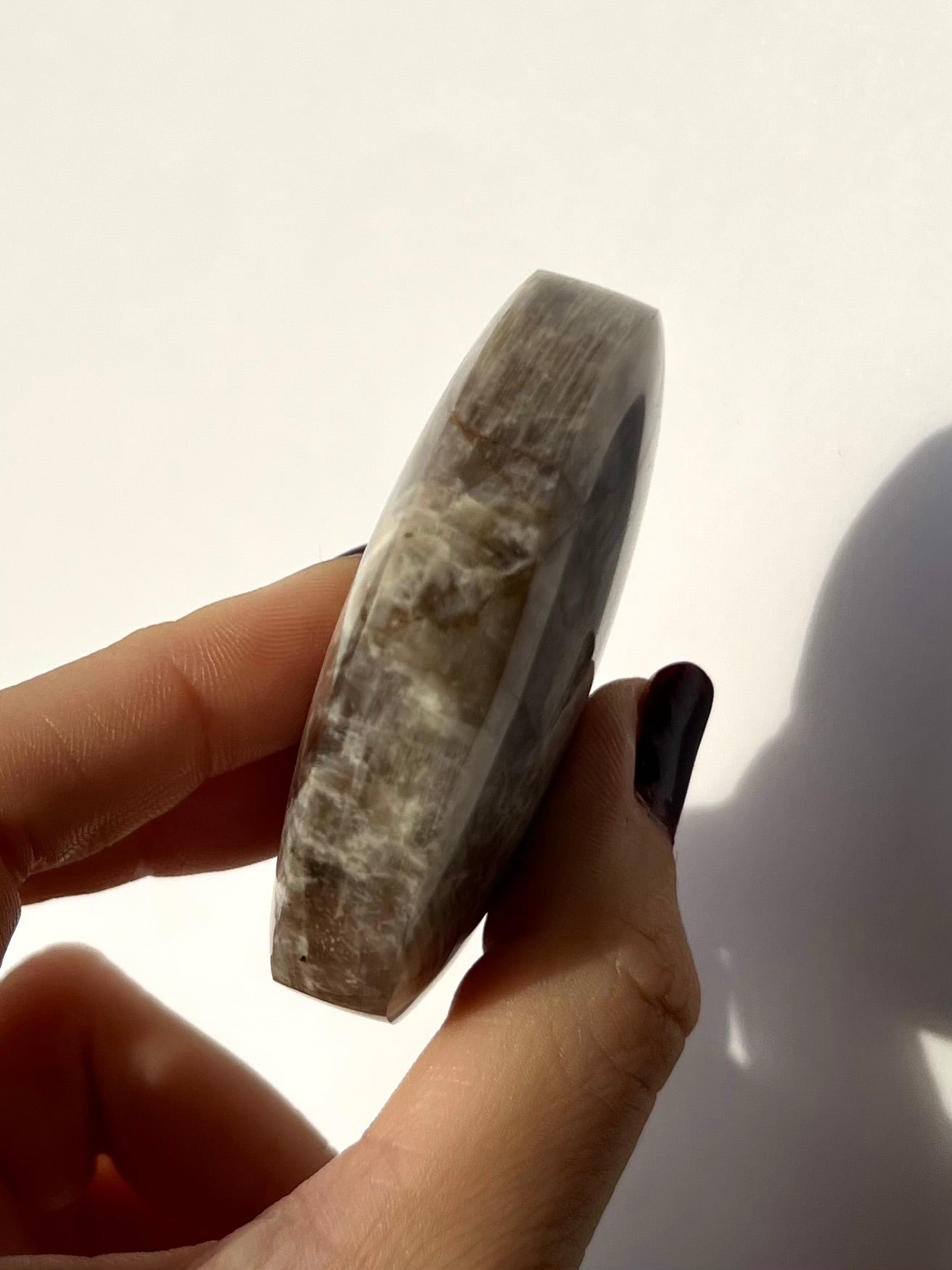 Galet de Pierre de Lune bleutée 12