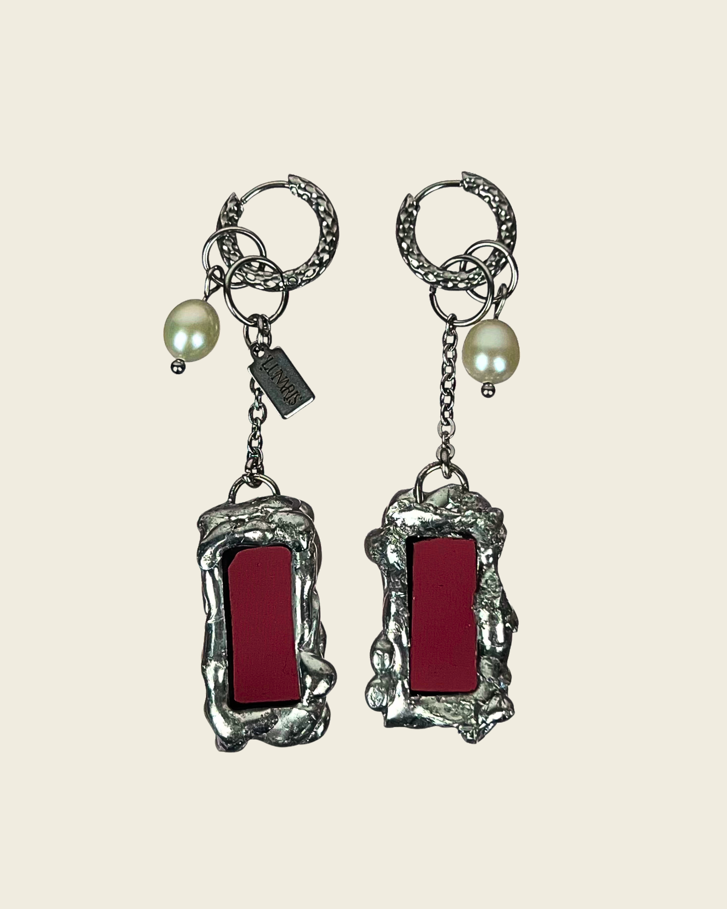 Boucles d'oreilles Loreleï | Collection  2. Lunaris Bijoux x Lunaris Vitraux
