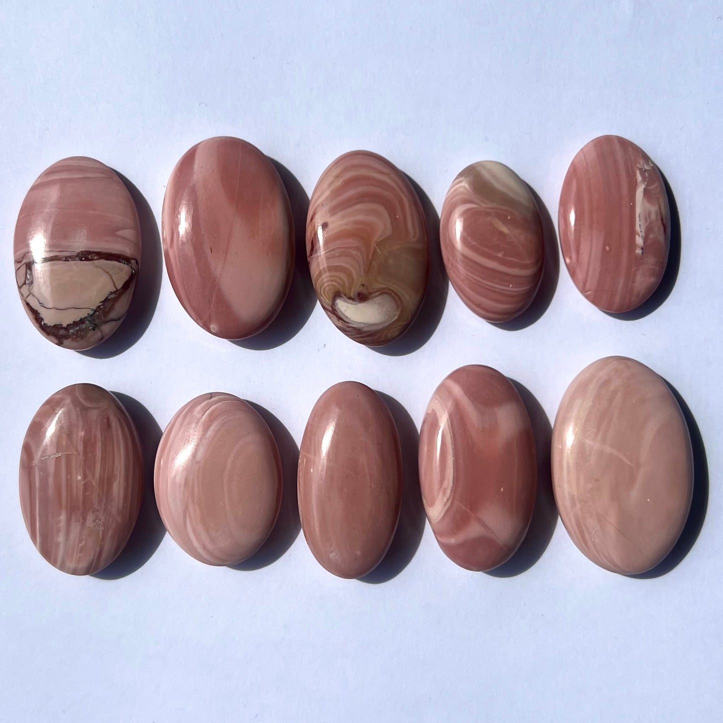 Galet en Opale rose au choix (1 à 10)