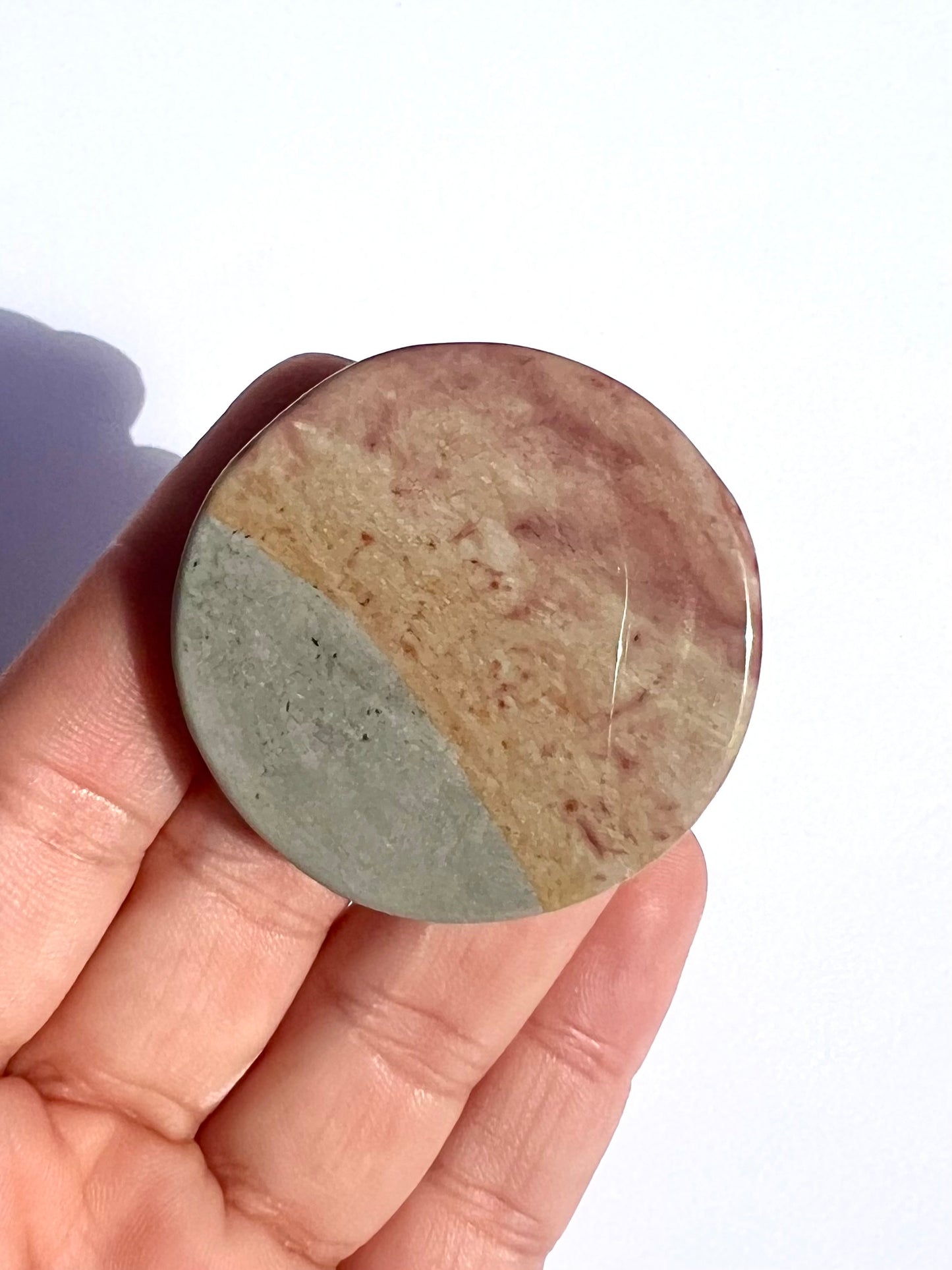 Sculpture Lune et Soleil en Agate Alashan 2