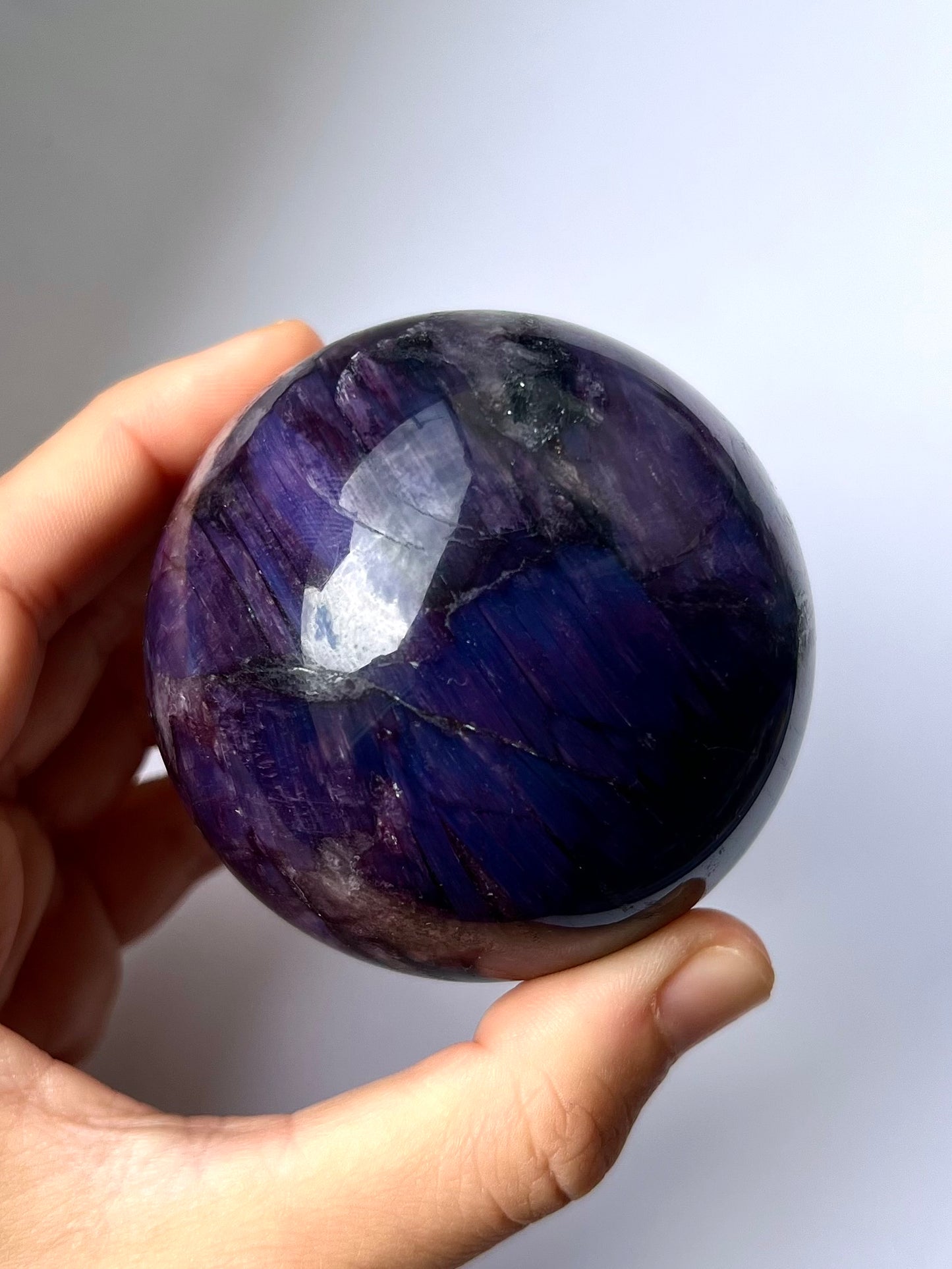 Sphère de Lépidolite gemme 1