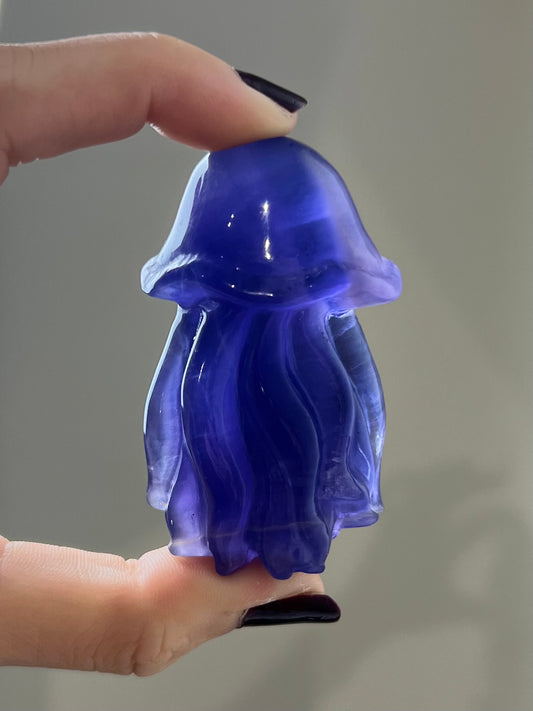 Méduse en Fluorite 5