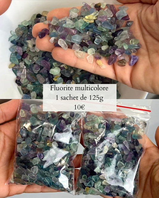 Chips de Fluorite multicolore