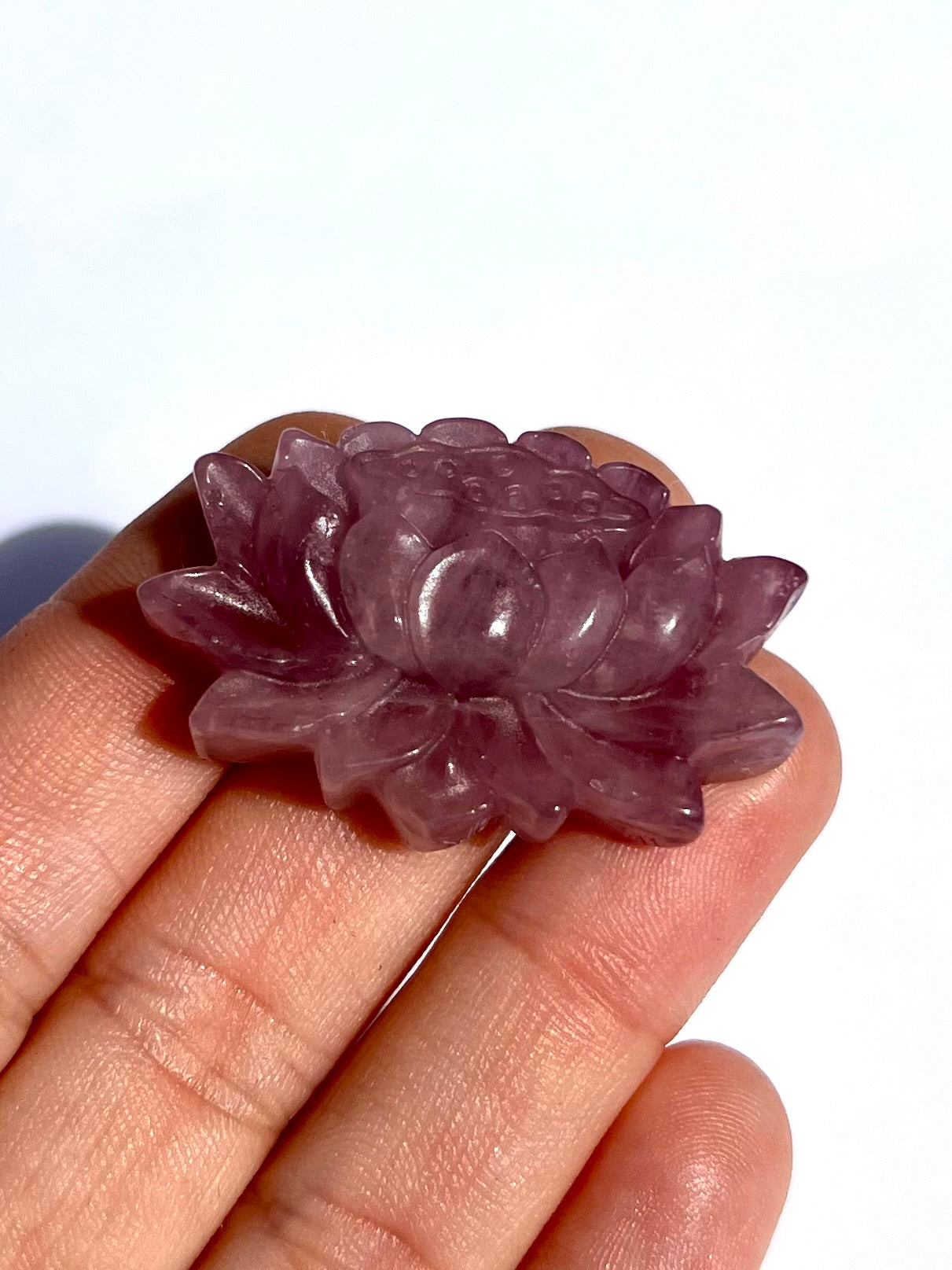 Lotus en Quartz rose 4