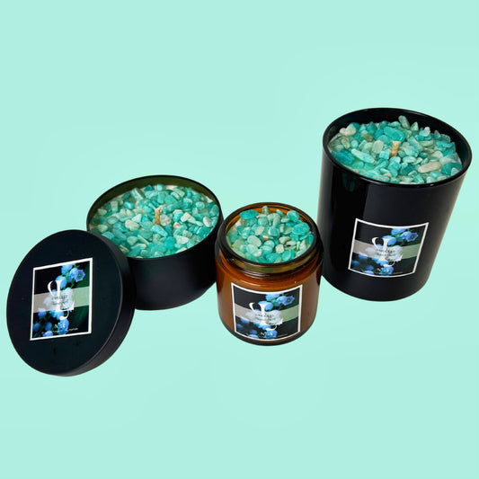 Bougie N°14 Muguet / Amazonite