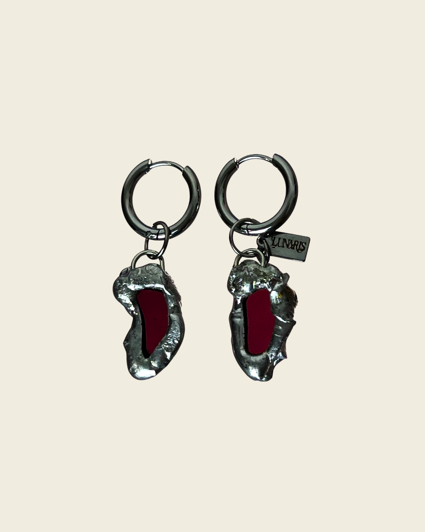 Boucles d'oreilles Maël | Collection Lunaris Bijoux x Lunaris Vitraux