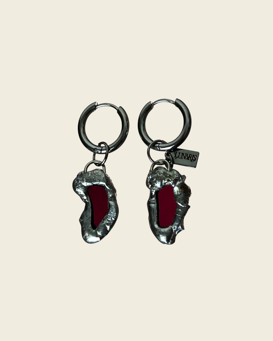 Boucles d'oreilles Maël | Collection Lunaris Bijoux x Lunaris Vitraux
