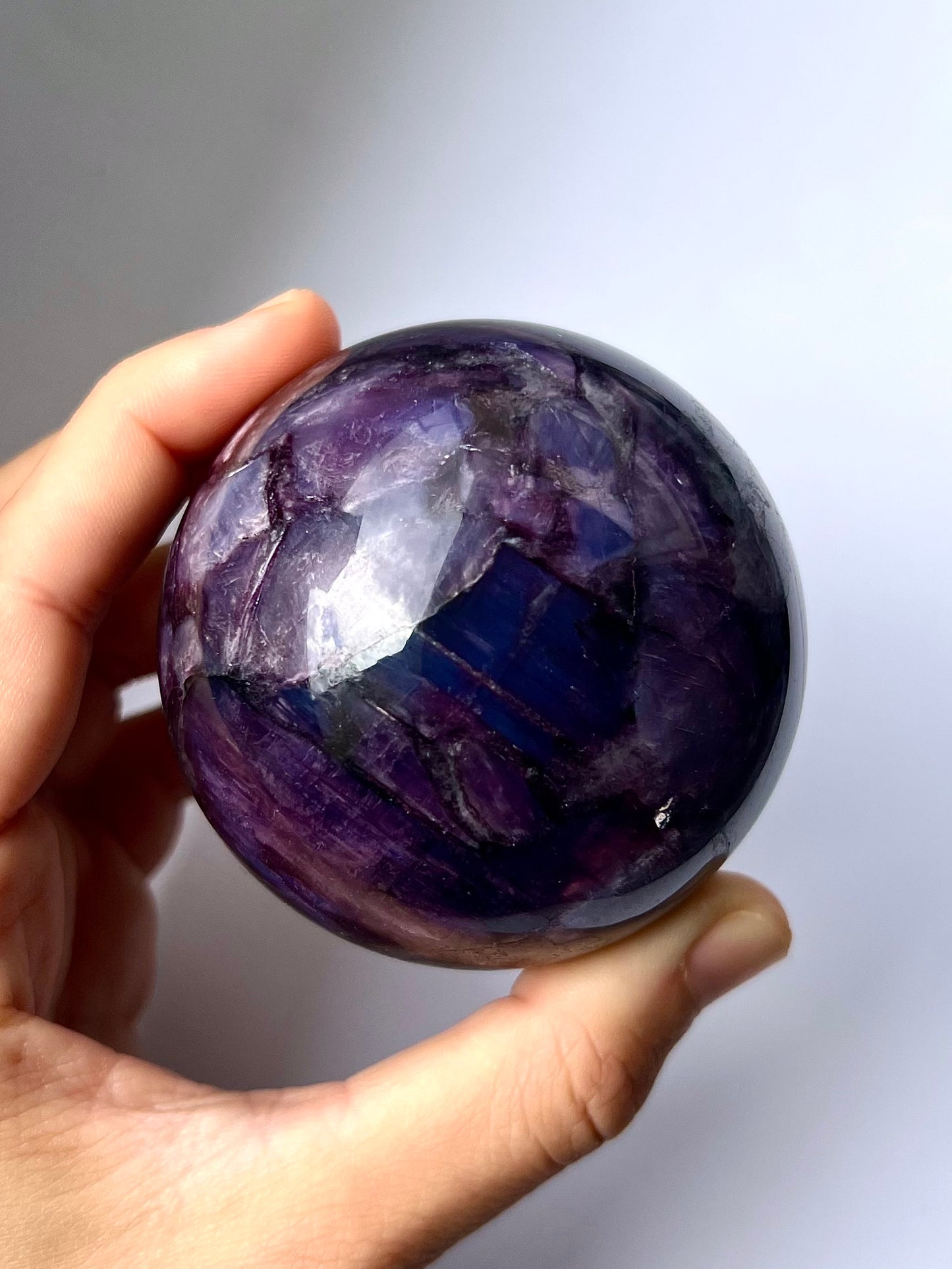 Sphère de Lépidolite gemme 1