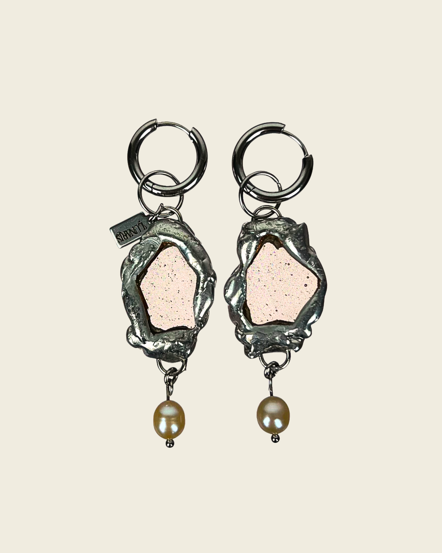 Boucles d'oreilles Auriane | Collection  2. Lunaris Bijoux x Lunaris Vitraux