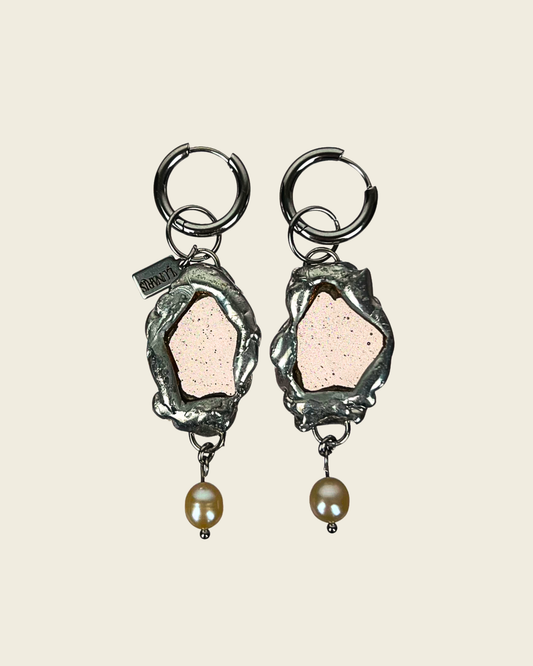 Boucles d'oreilles Auriane | Collection  2. Lunaris Bijoux x Lunaris Vitraux