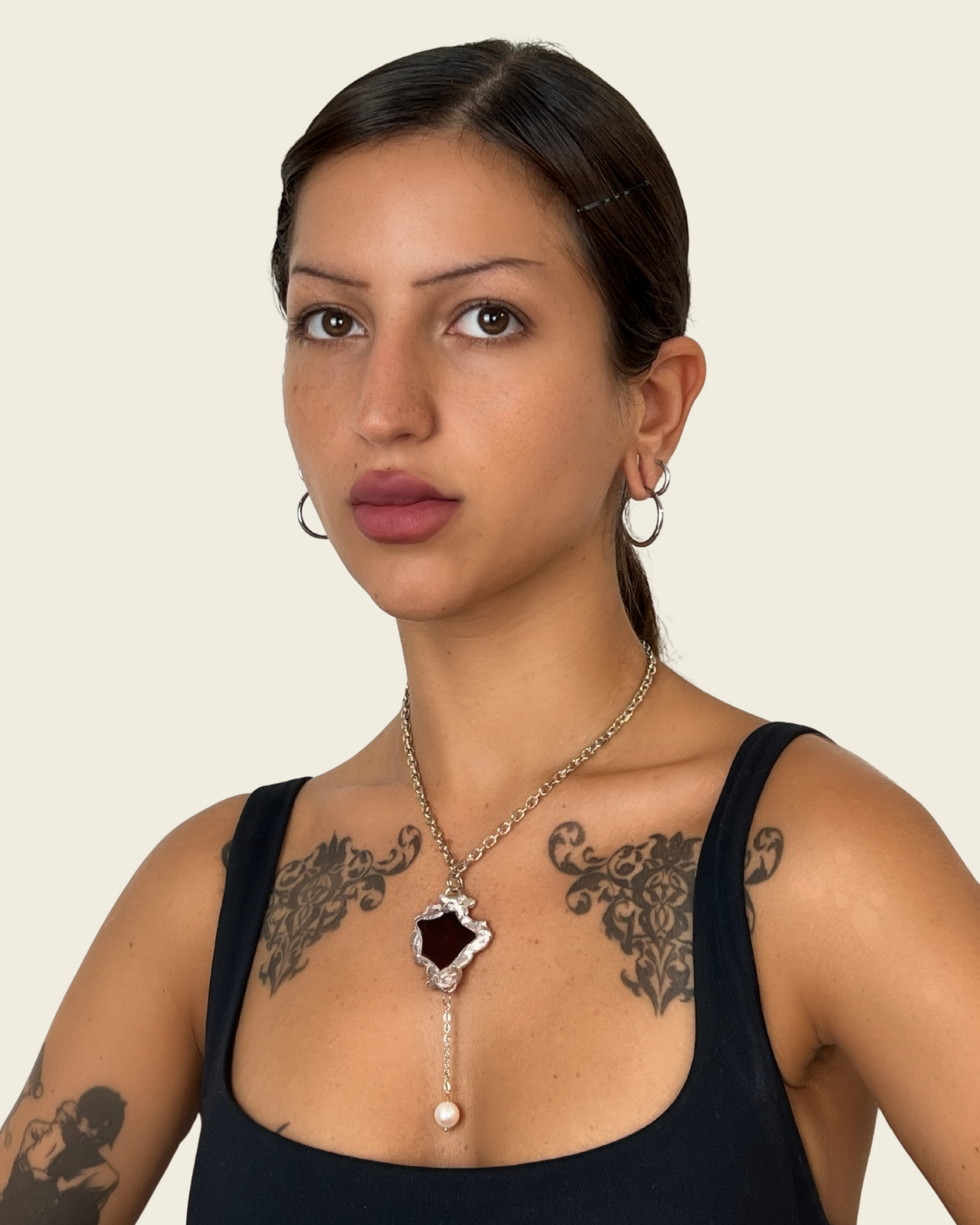 Collier Raphaël | Collection Lunaris Bijoux x Lunaris Vitraux