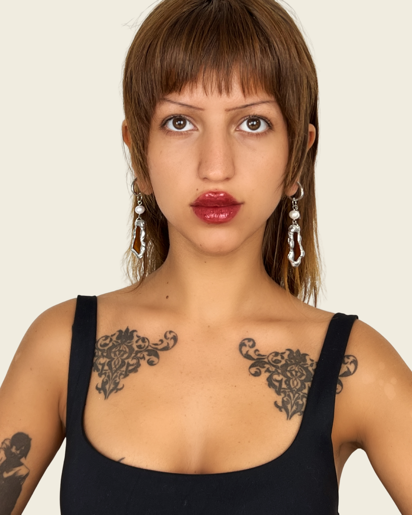 Boucles d'oreilles Constantin | Collection  2. Lunaris Bijoux x Lunaris Vitraux
