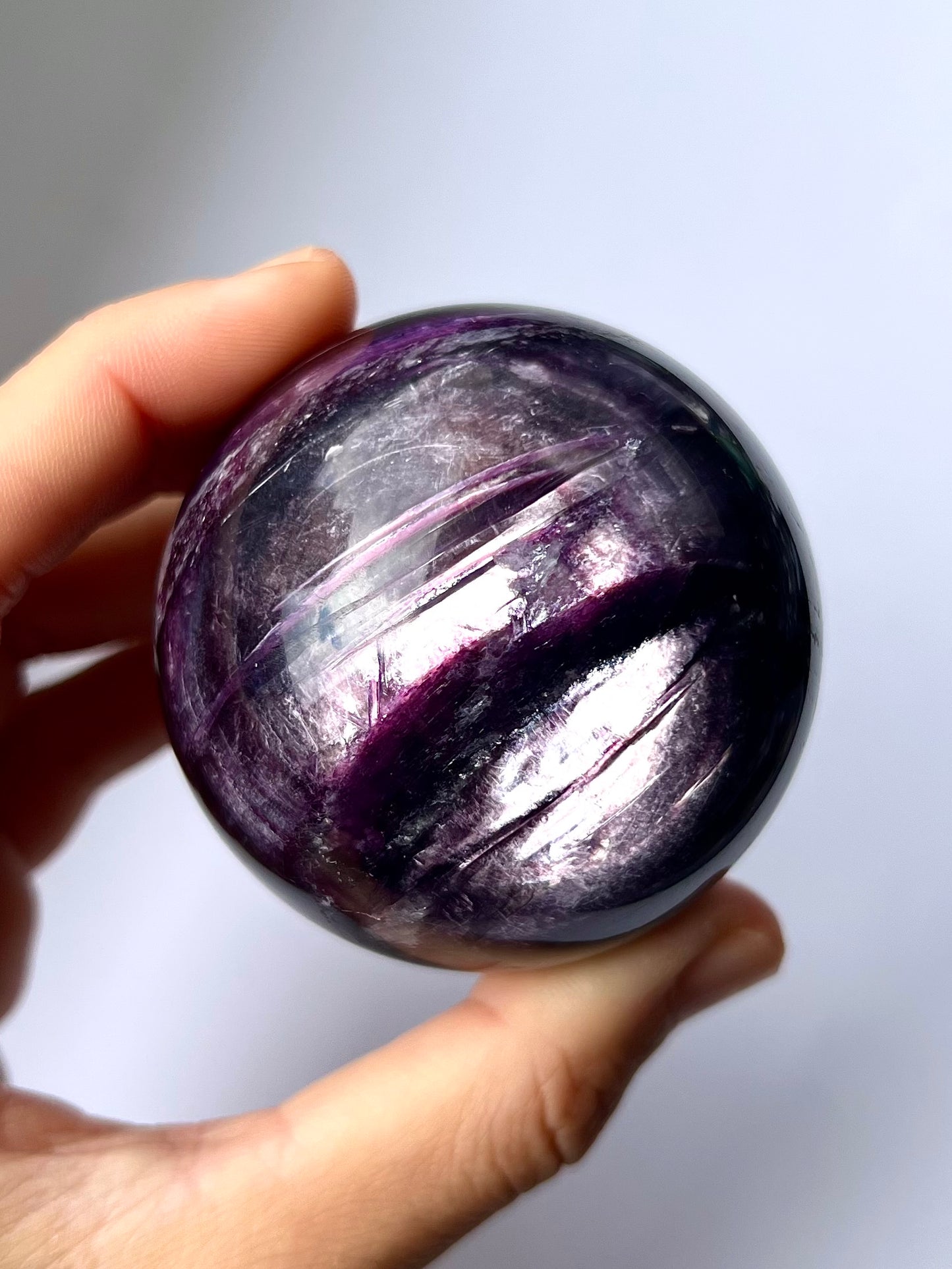 Sphère de Lépidolite gemme 2
