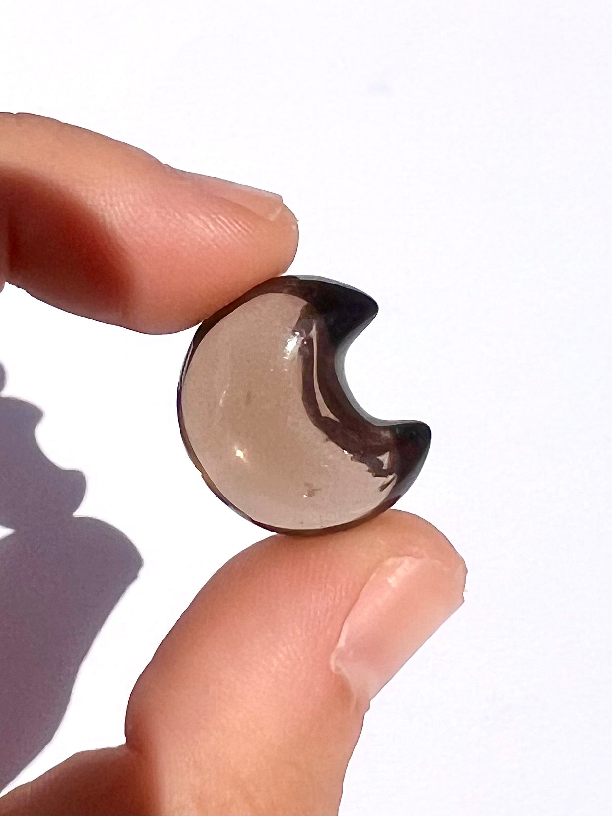 Lune en Quartz fumé 1