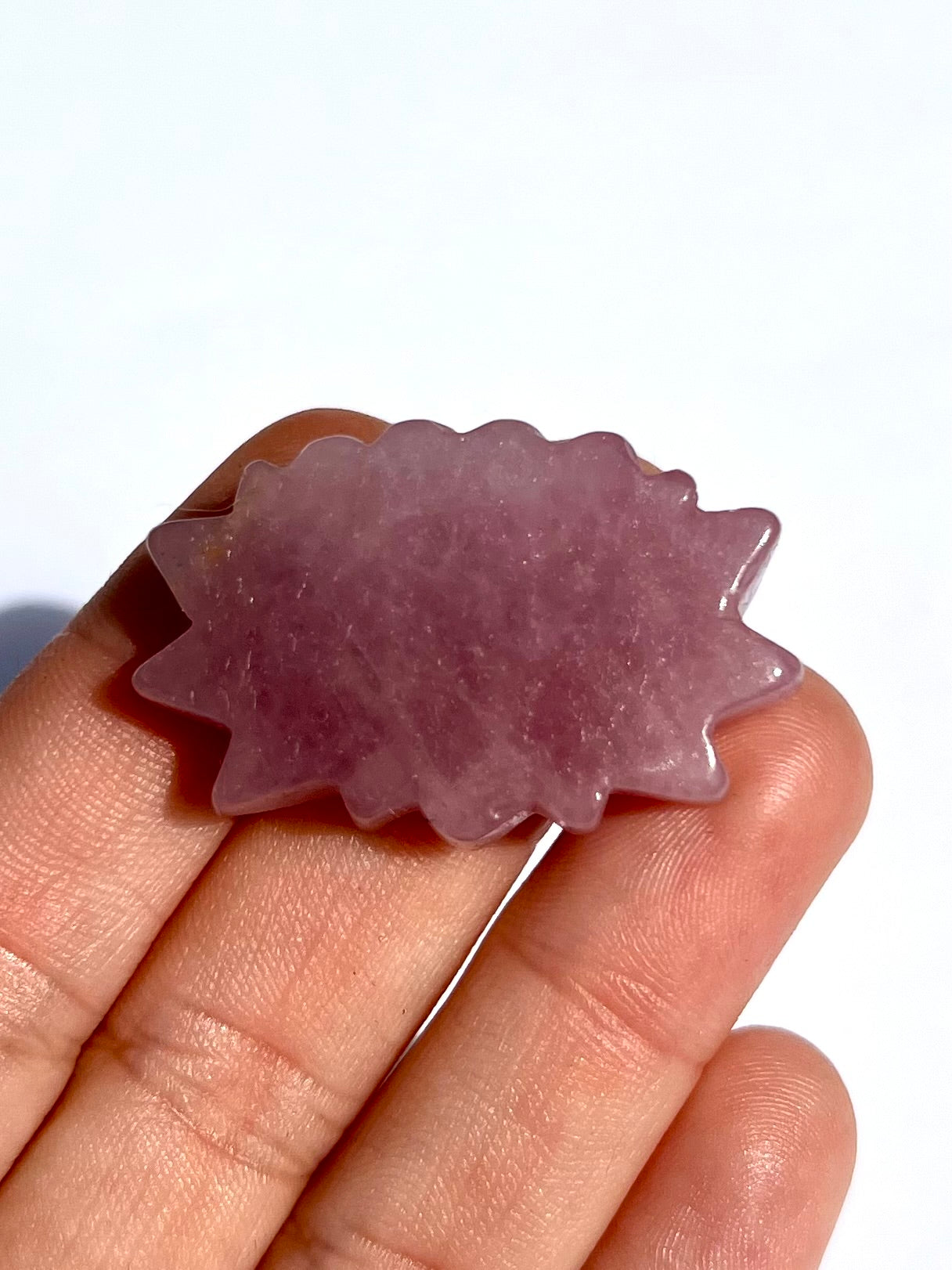 Lotus en Quartz rose 3