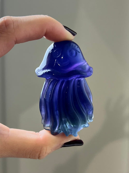 Méduse en Fluorite 1