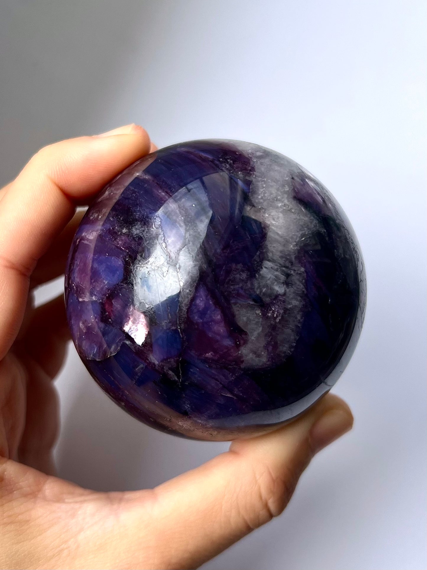 Sphère de Lépidolite gemme 1