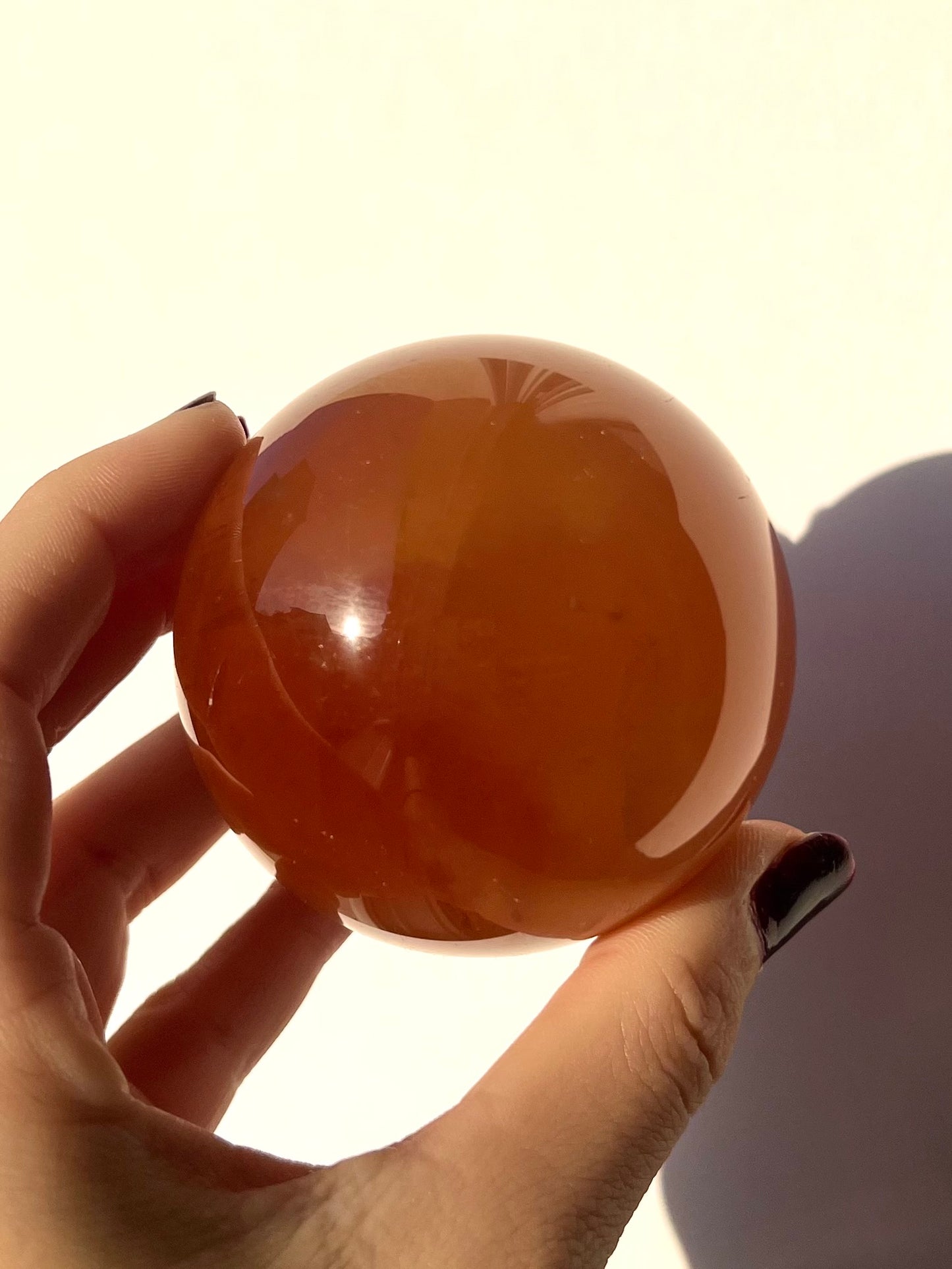 Sphère de Calcite miel 2