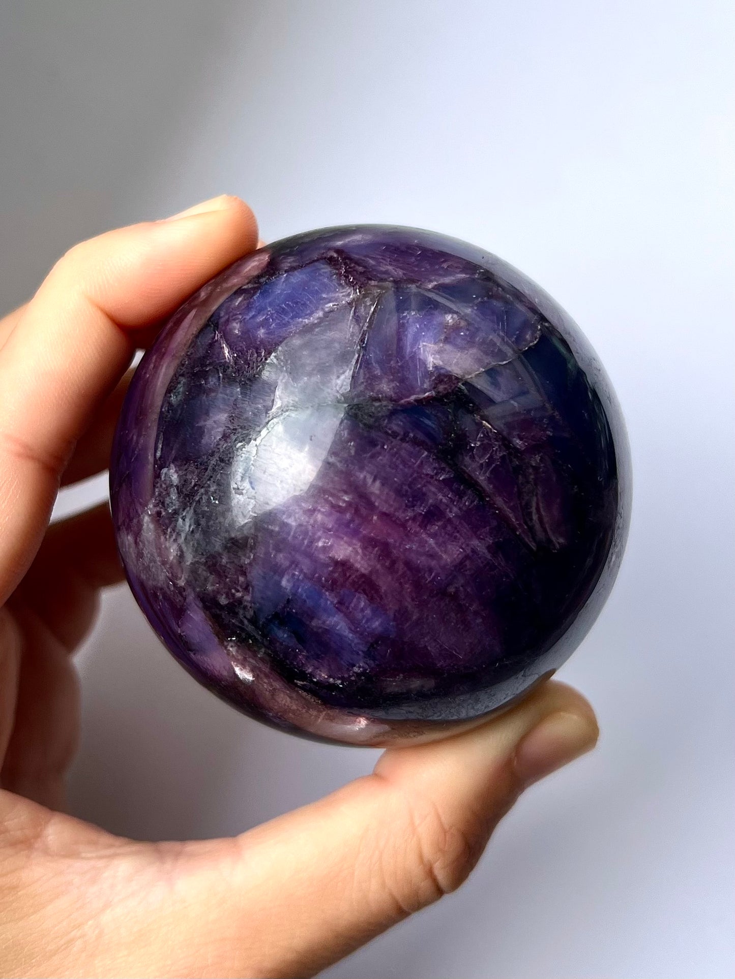 Sphère de Lépidolite gemme 1