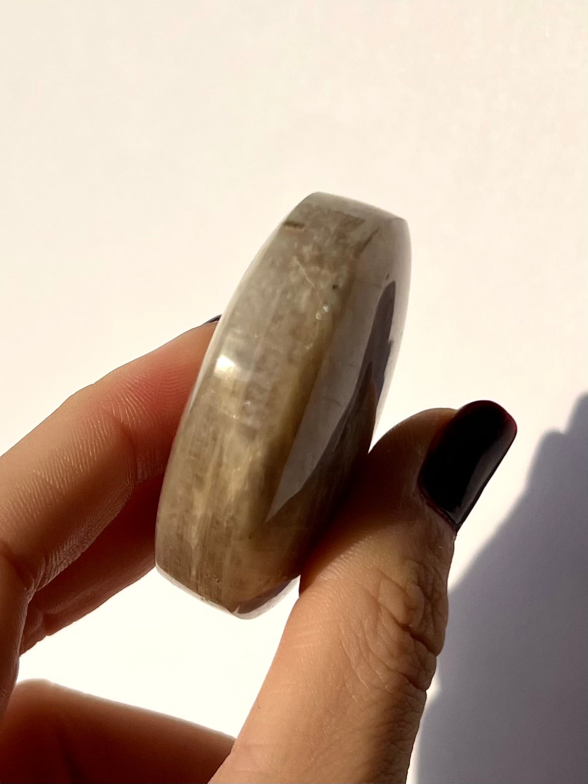 Galet de Pierre de Lune bleutée 1