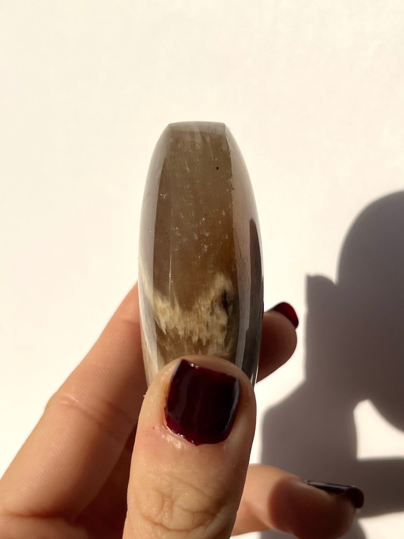 Galet de Pierre de Lune bleutée 6