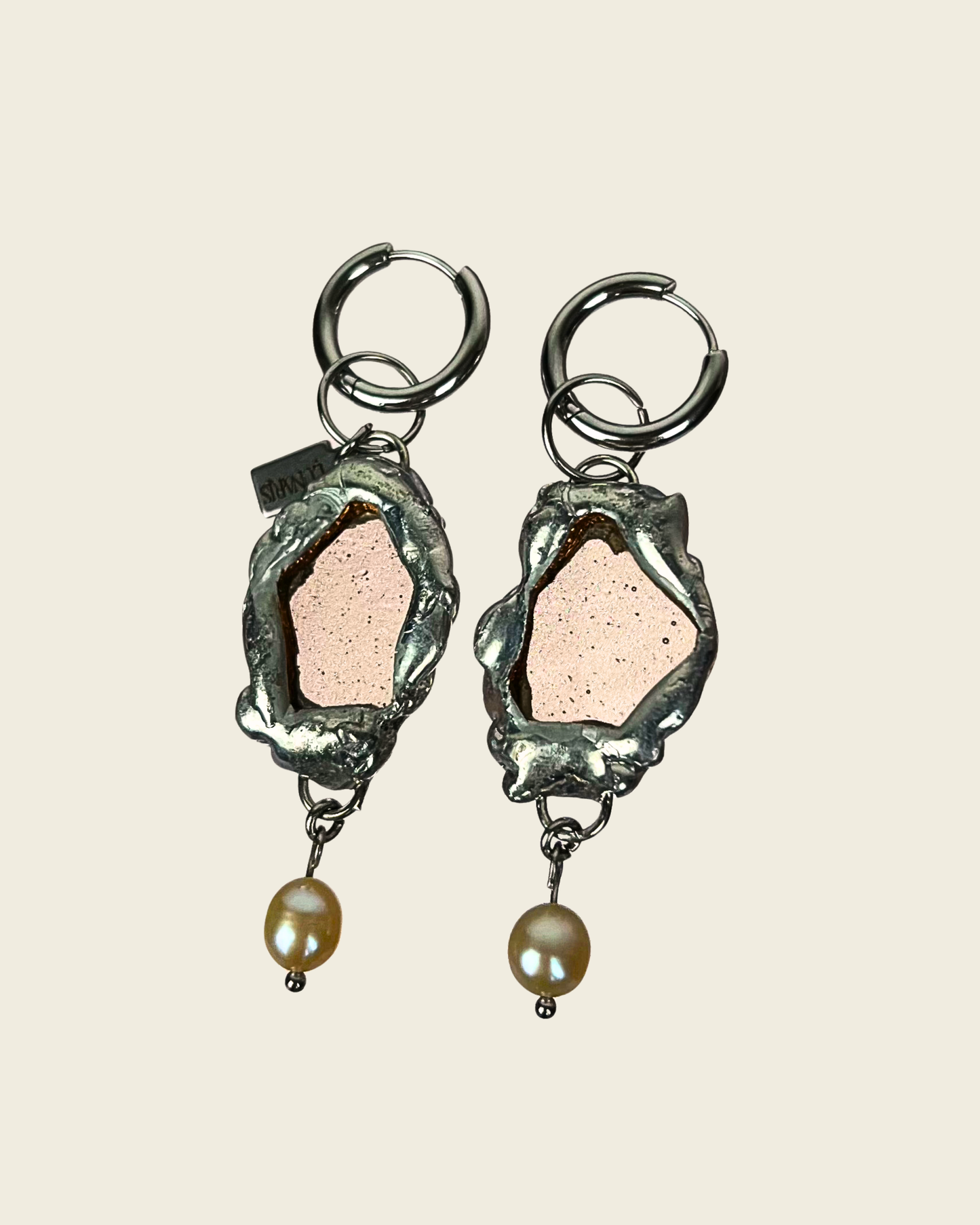 Boucles d'oreilles Auriane | Collection  2. Lunaris Bijoux x Lunaris Vitraux