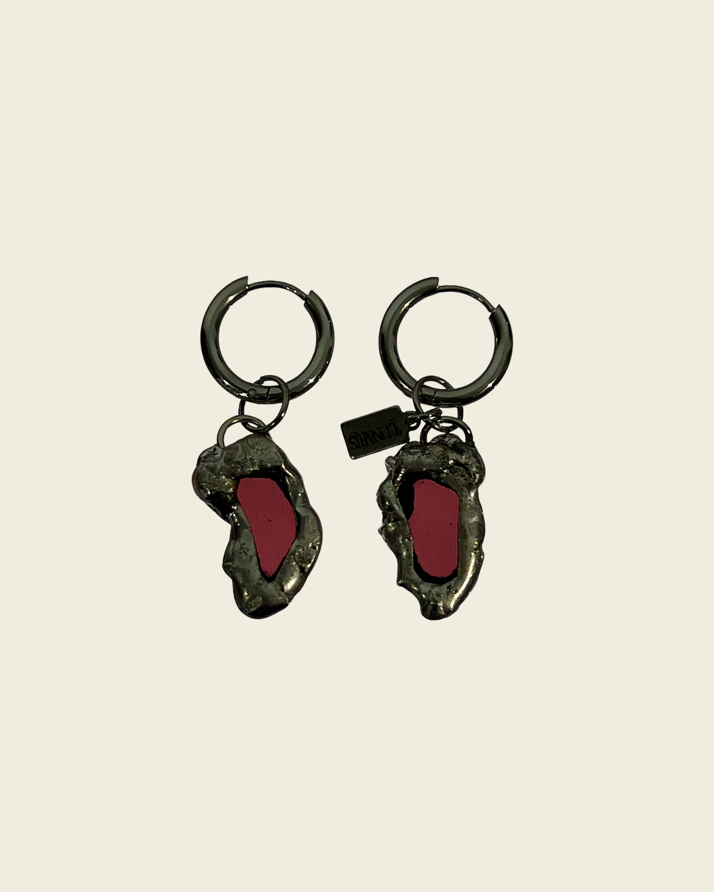 Boucles d'oreilles Maël | Collection Lunaris Bijoux x Lunaris Vitraux