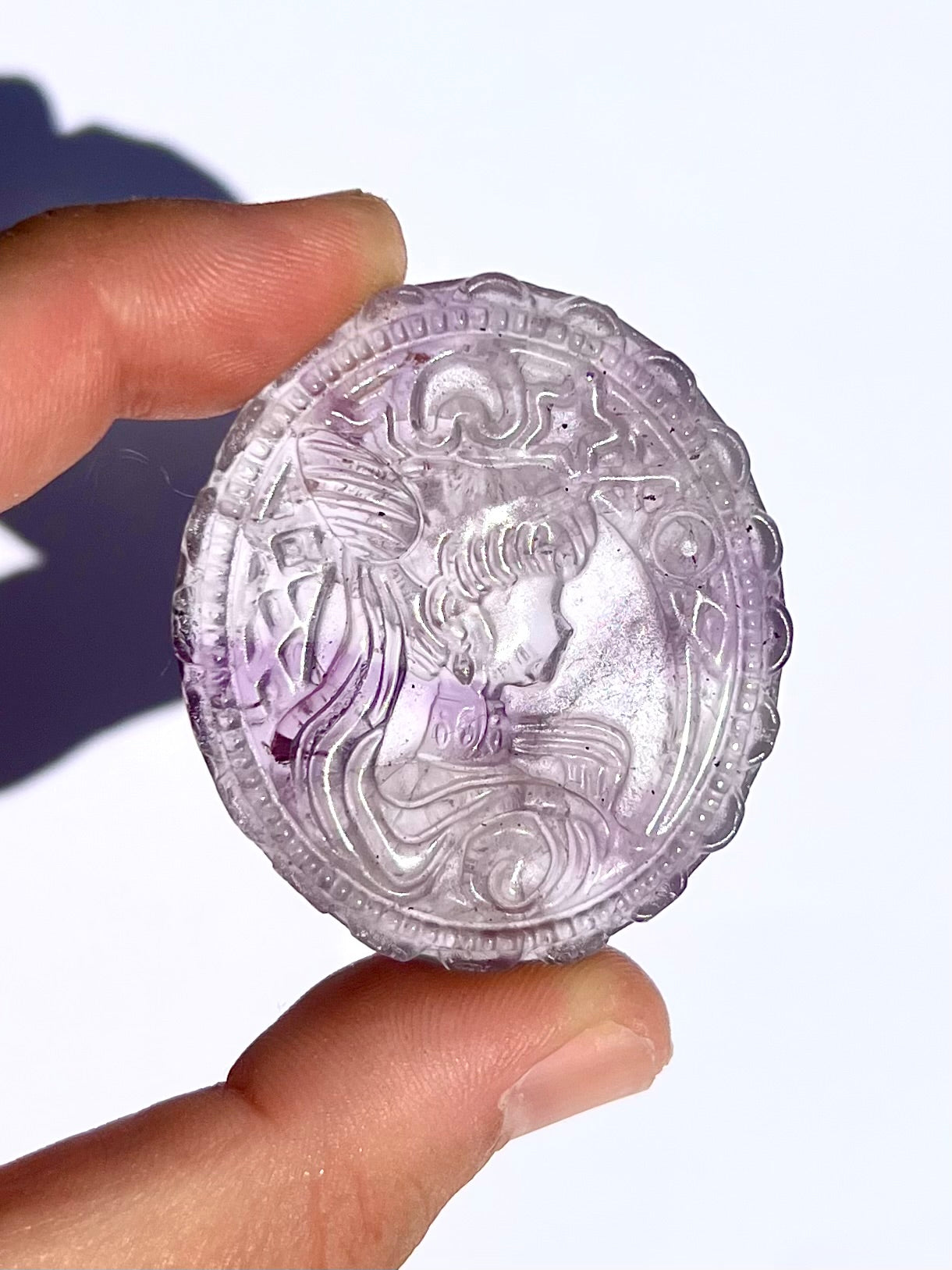 Sculpture Sailor Moon en Améthyste 3