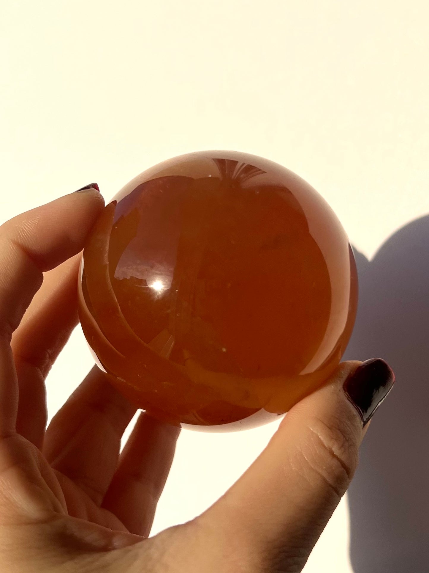 Sphère de Calcite miel 2