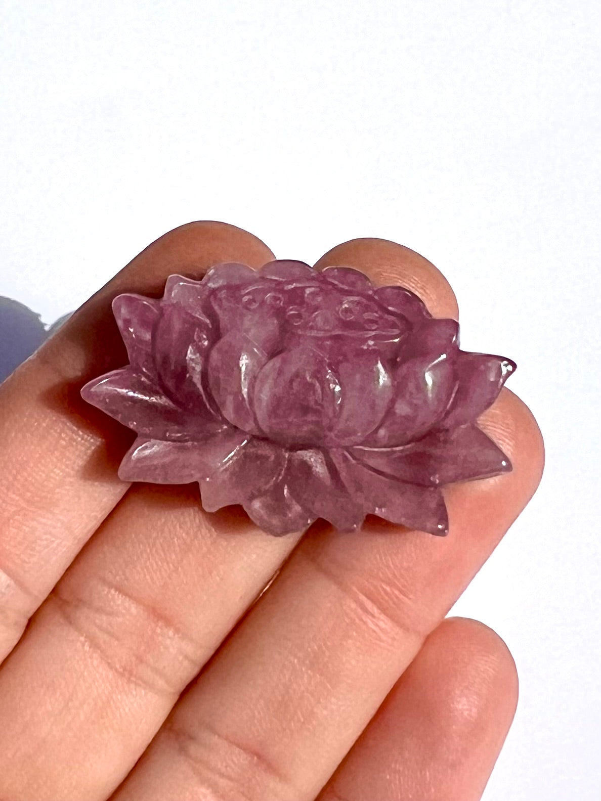 Lotus en Quartz rose 4