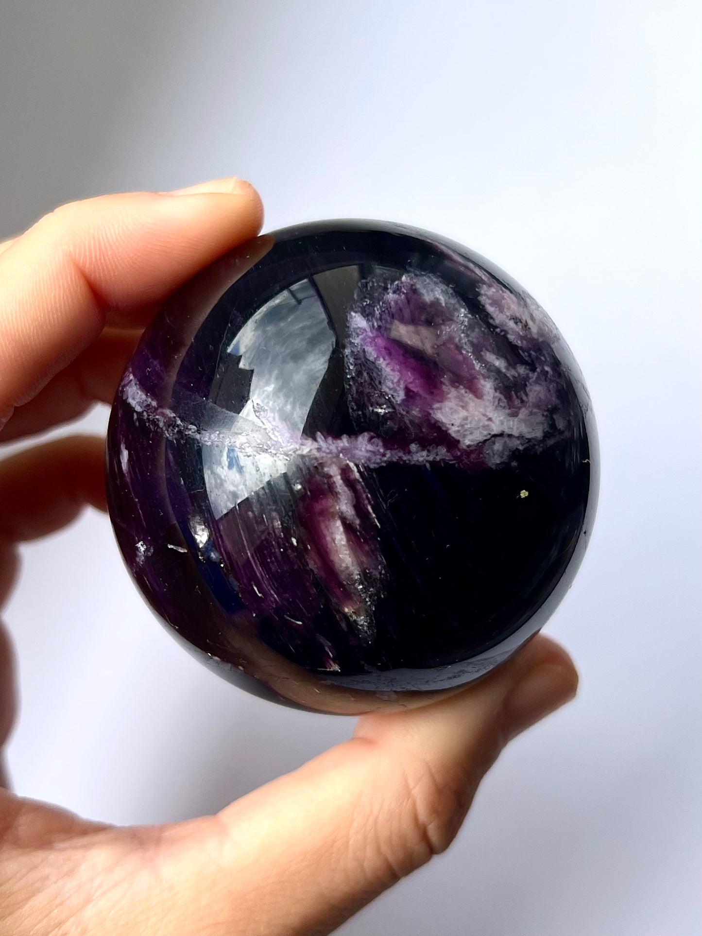 Sphère de Lépidolite gemme 2