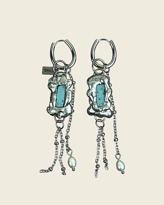 Boucles d'oreilles Griselda | Collection 3. Lunaris Bijoux x Lunaris Vitraux