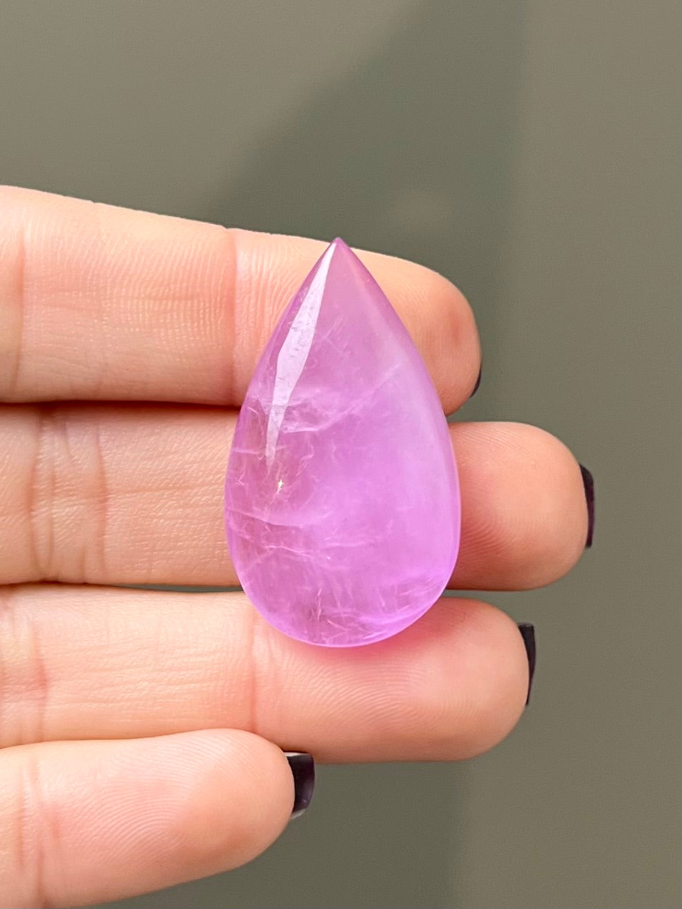 Goutte en Kunzite 8