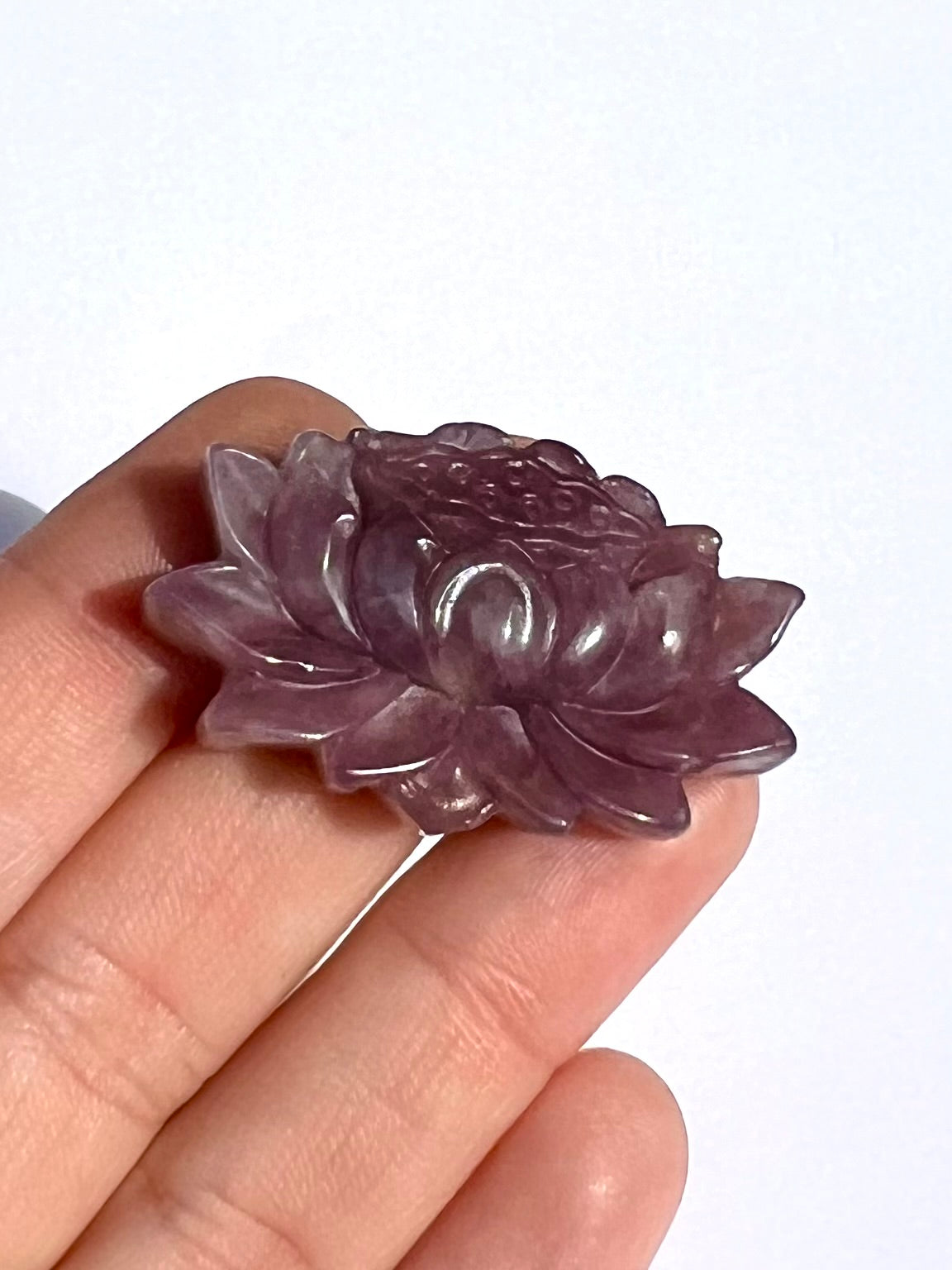 Lotus en Quartz rose 5
