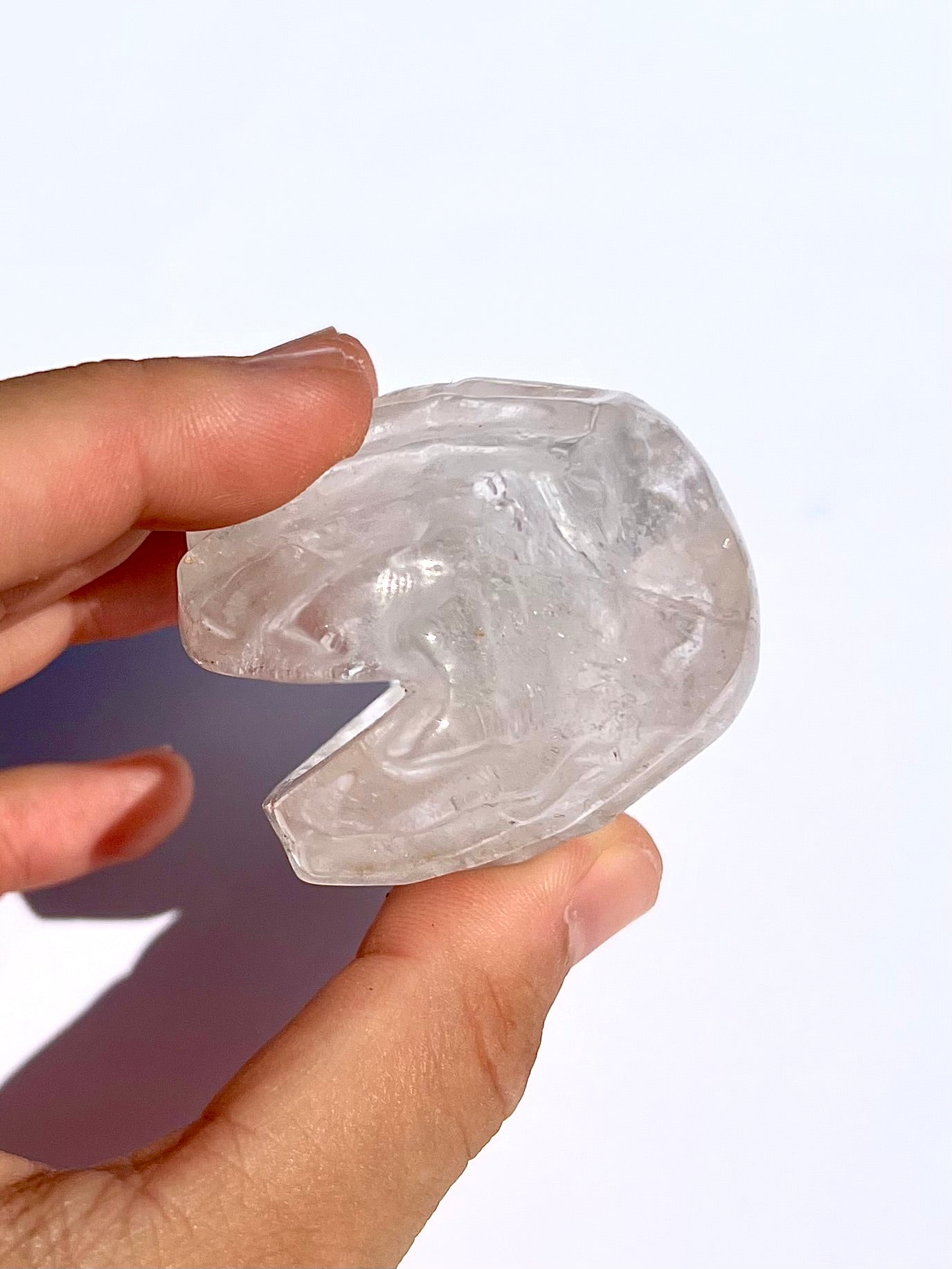 Coquillage en Cristal de roche 2