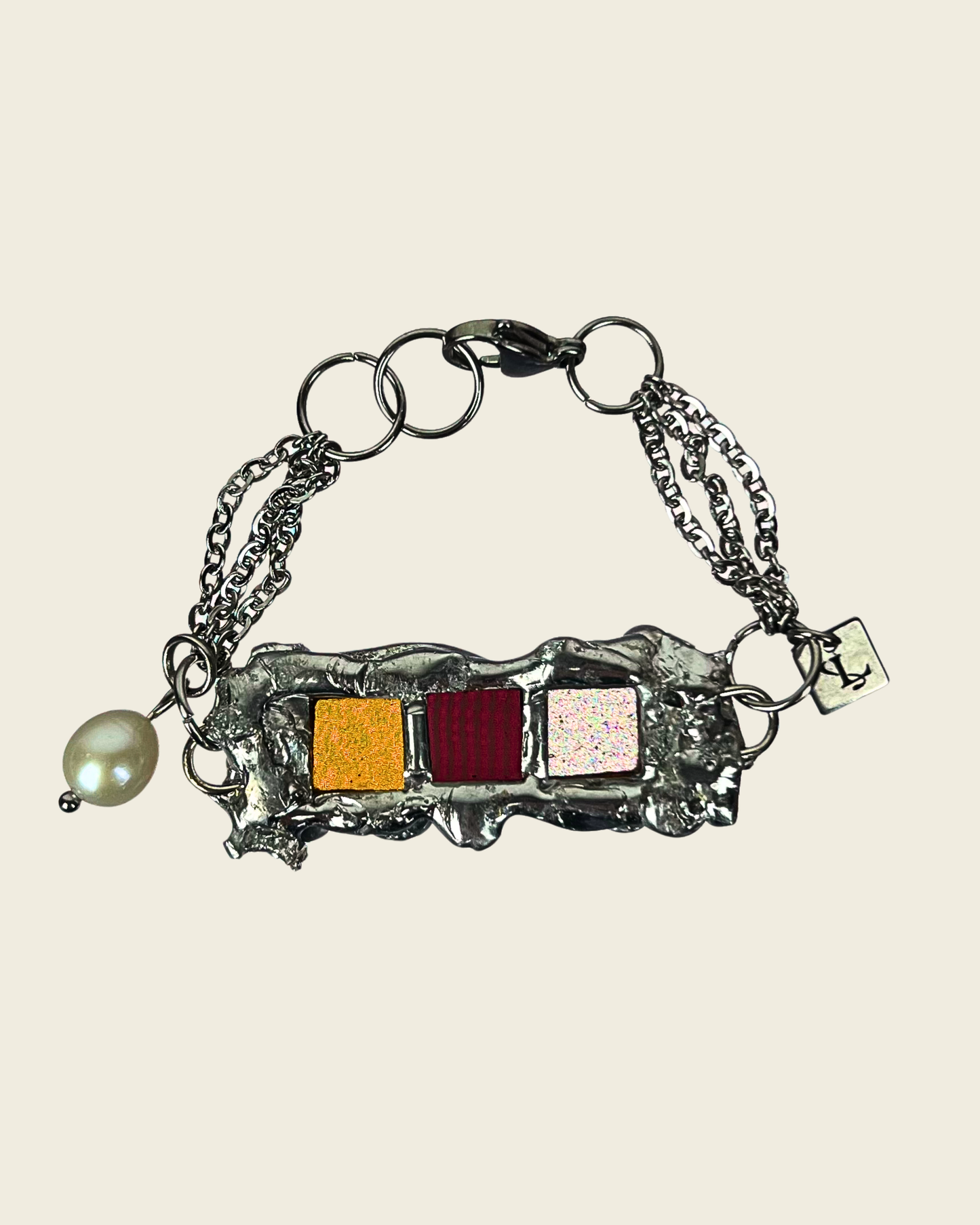 Bracelet Brune | Collection 2 Lunaris Bijoux x Lunaris Vitraux