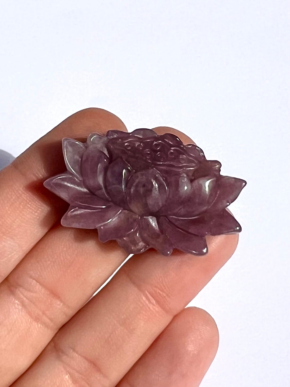 Lotus en Quartz rose 5