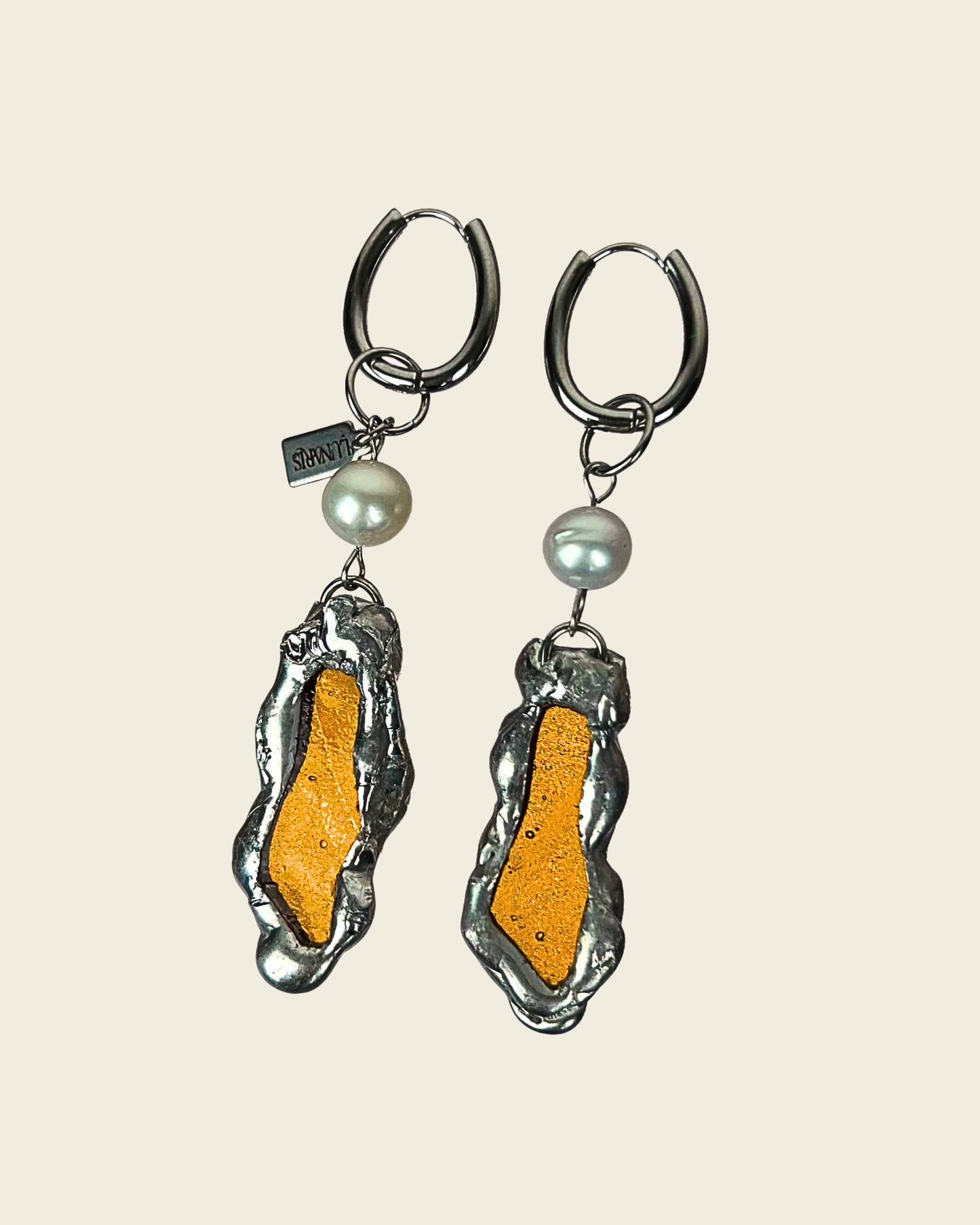 Boucles d'oreilles Constantin | Collection  2. Lunaris Bijoux x Lunaris Vitraux